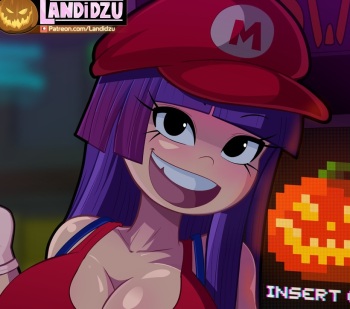 Halloween Gamer Girl  | Landidzu cover