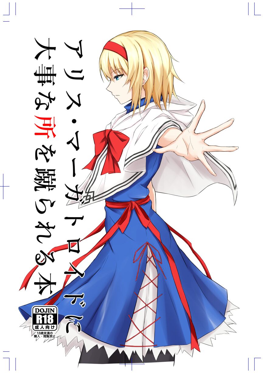 Alice Margatroid ni Daiji na Tokoro o Kerareru Hon page 1 full