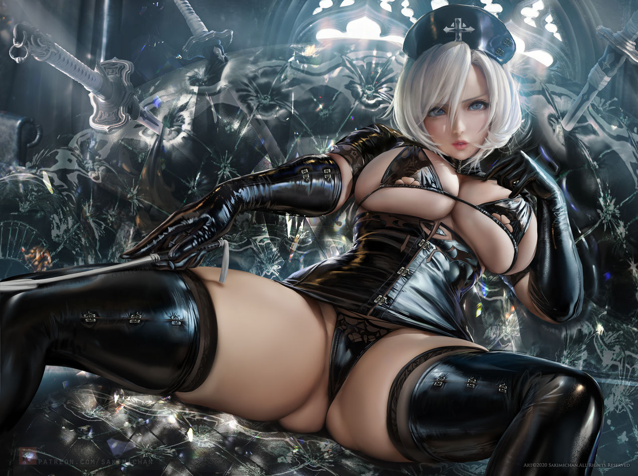 Sakimichan 2B Compilation page 8 full