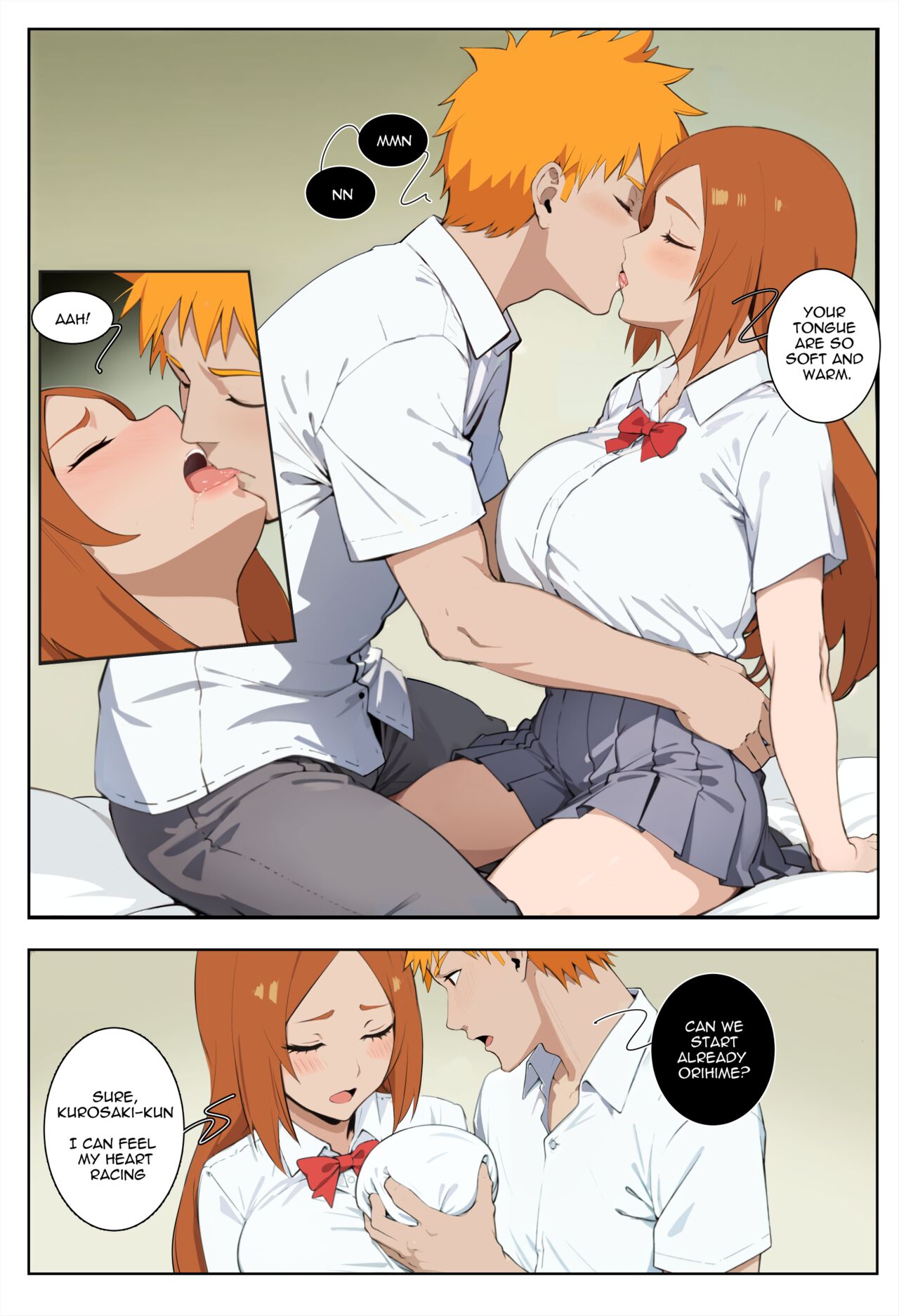 Ichigo and Orihime page 2 full