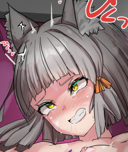 Tsuyoki Nekomusume kōsoku kusuguri shikkin akume