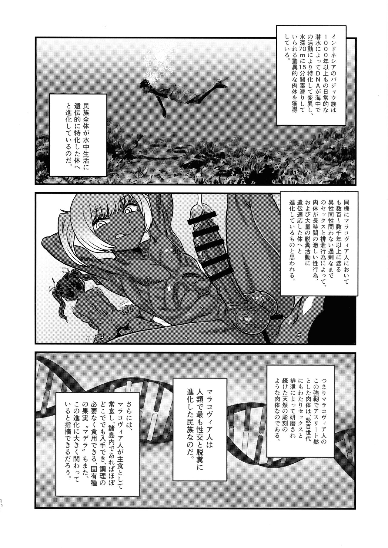 Dankon no Ethnography - Marakovia no Sei to Haishoku - page 9 full
