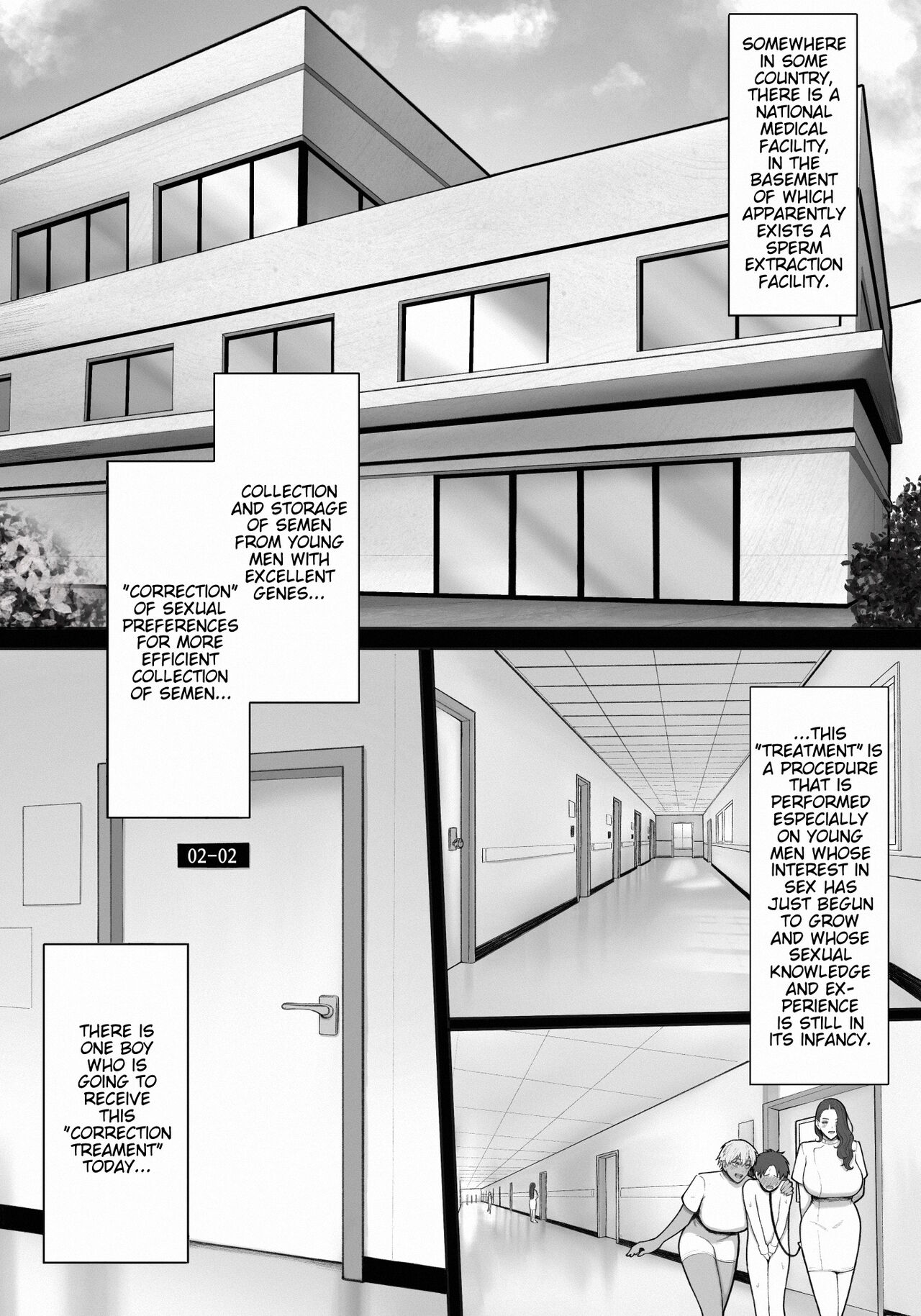 Sakusei Tantou Onee-san "Aru Hi no Shijutsu" | Onee-sans in Charge of Squeezing "One Day Treatment" page 2 full