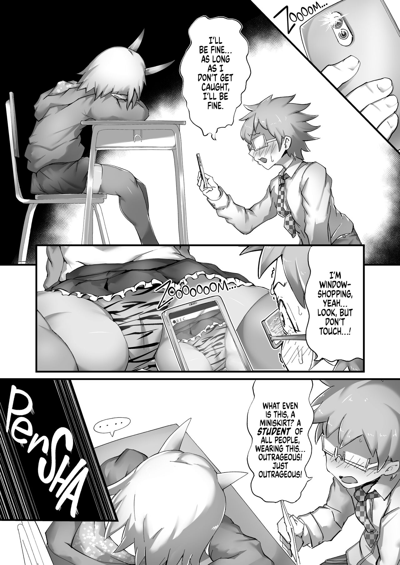 Mesuga Oni-chan to Doutei Sensei |A Bratty Little Demon and Her Cherryboy Teacher page 4 full