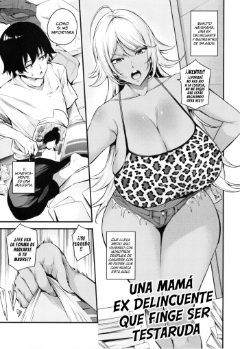 Kōha Kidori no Moto Yan Mama | Una Mamá Ex Delincuente Que Finge Ser Testaruda cover