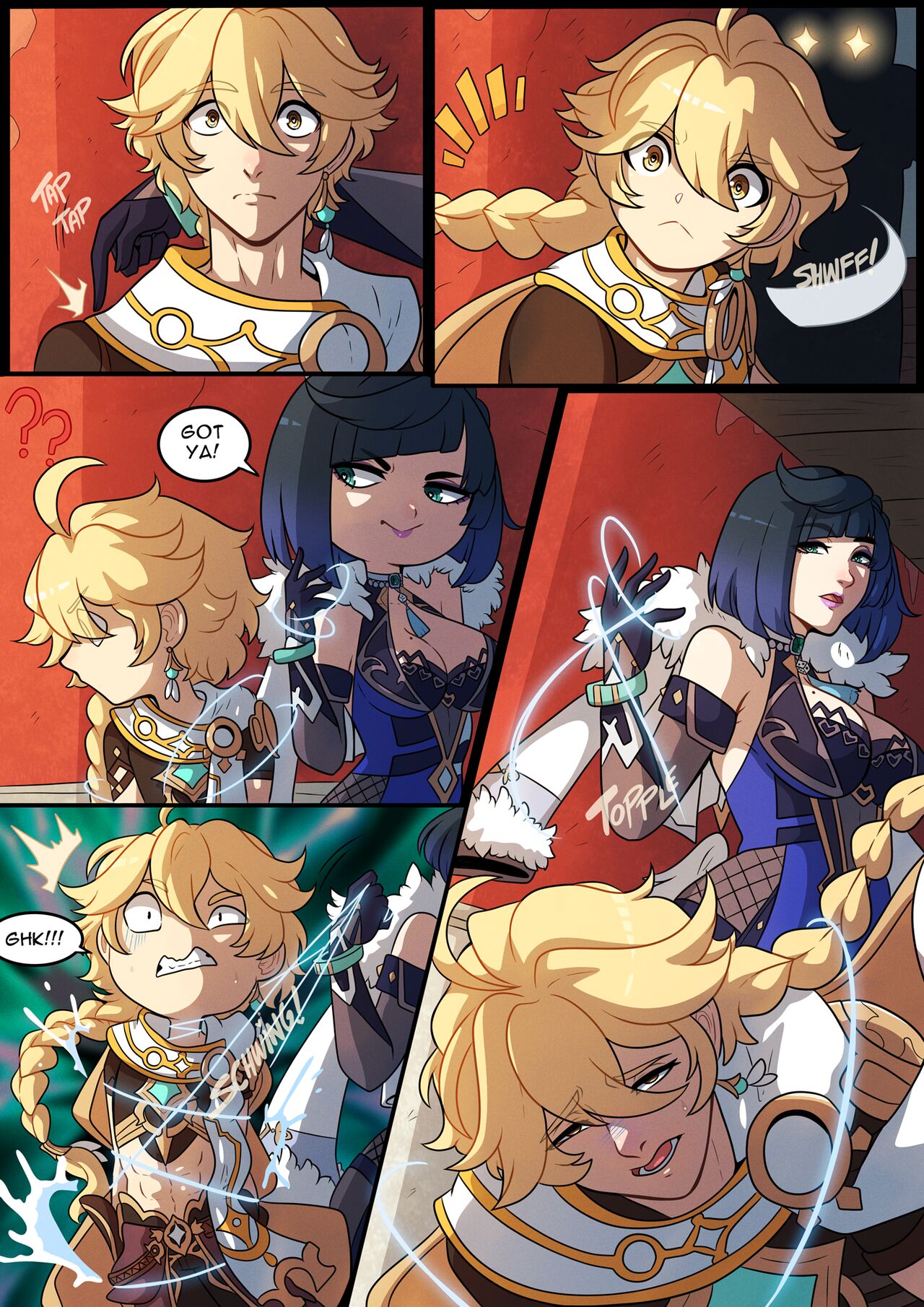 Elemental Desire: The Thrill of the Chase page 9 full