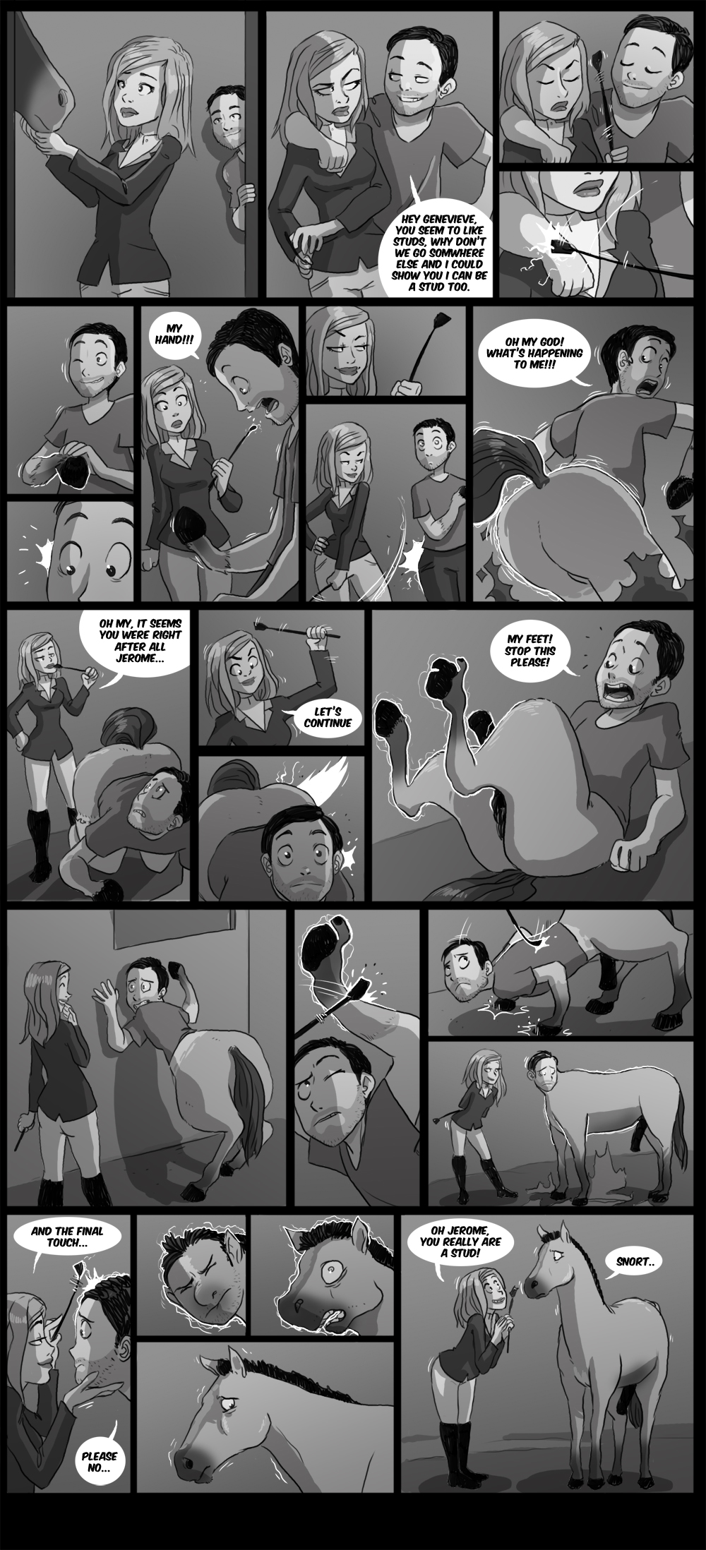 Horny Stud page 1 full