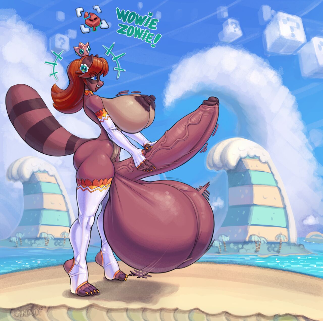 Tanooki daisy page 1 full