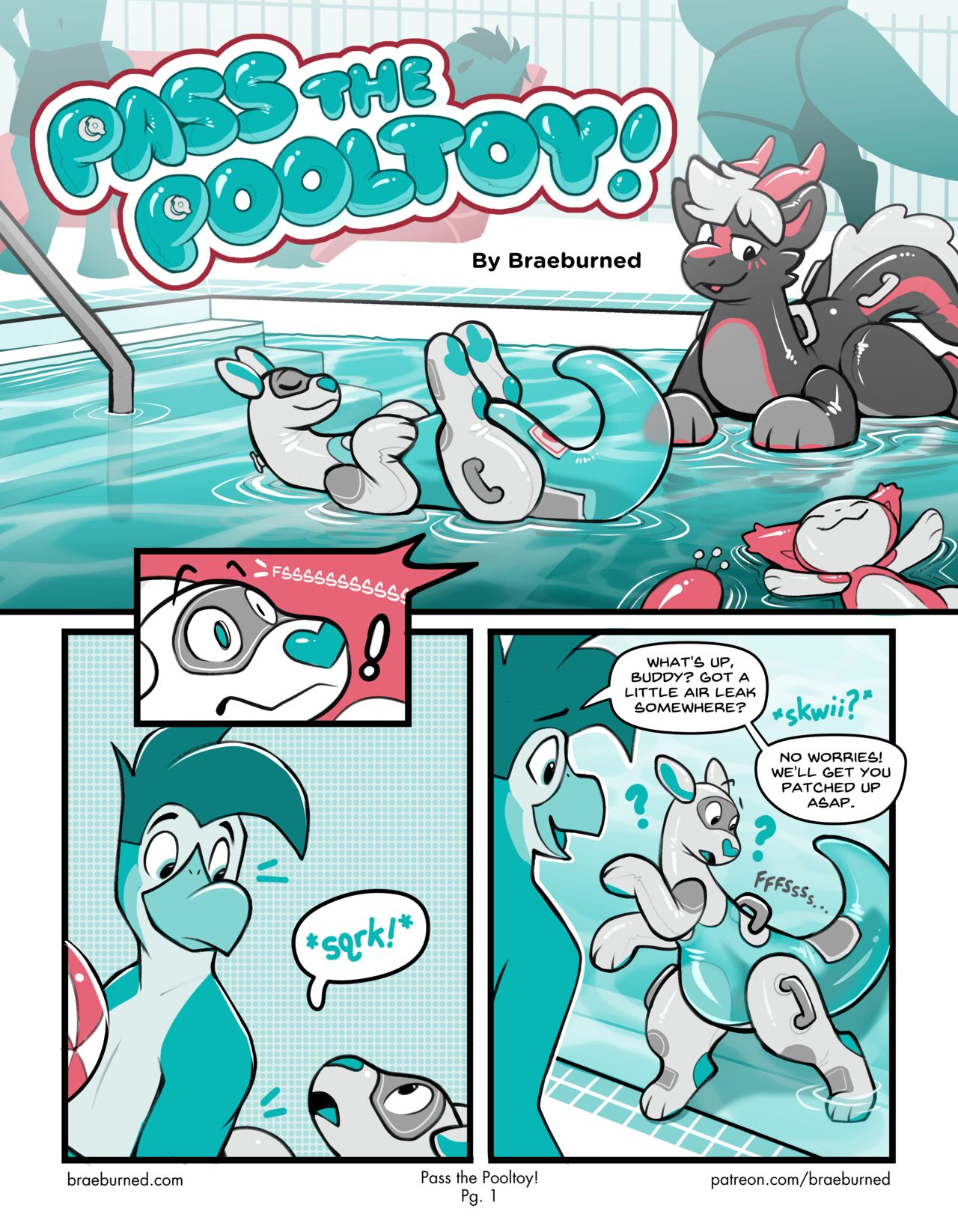 Pass The Pooltoy! page 1 full