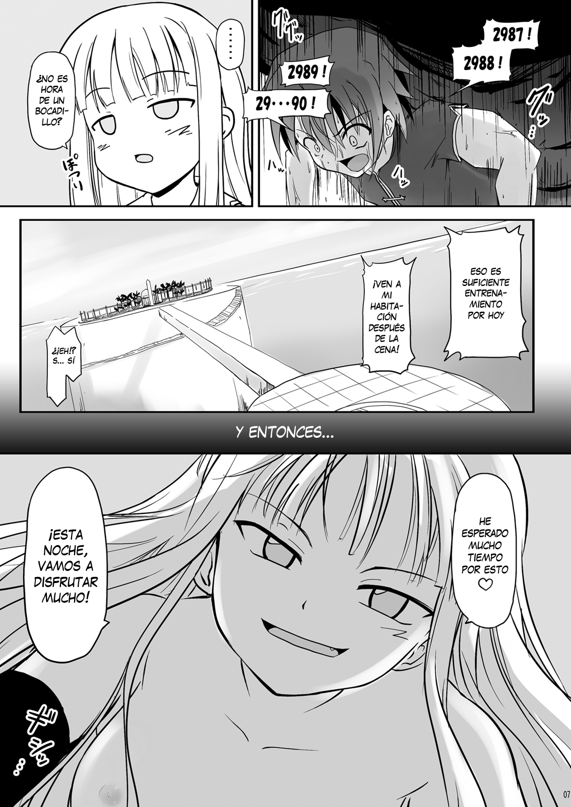 Shibotte Loli Babaa-sama! | Apriétame Lolibabaa-sama! page 7 full
