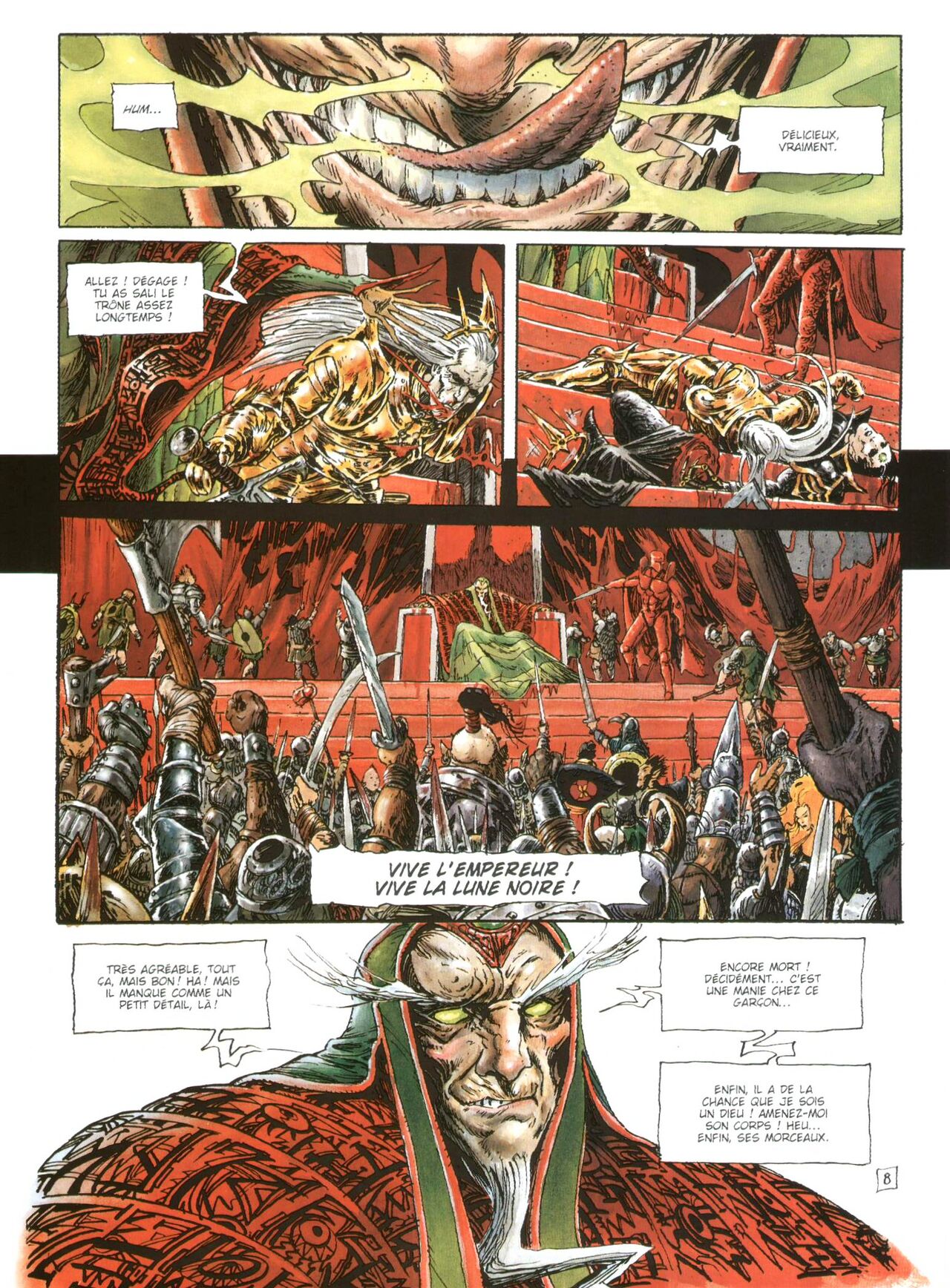 Chroniques De La Lune Noire - T11 - Ave Tenebrae page 10 full