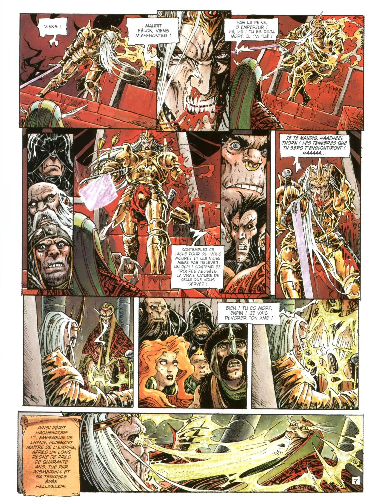 Chroniques De La Lune Noire - T11 - Ave Tenebrae page 9 full