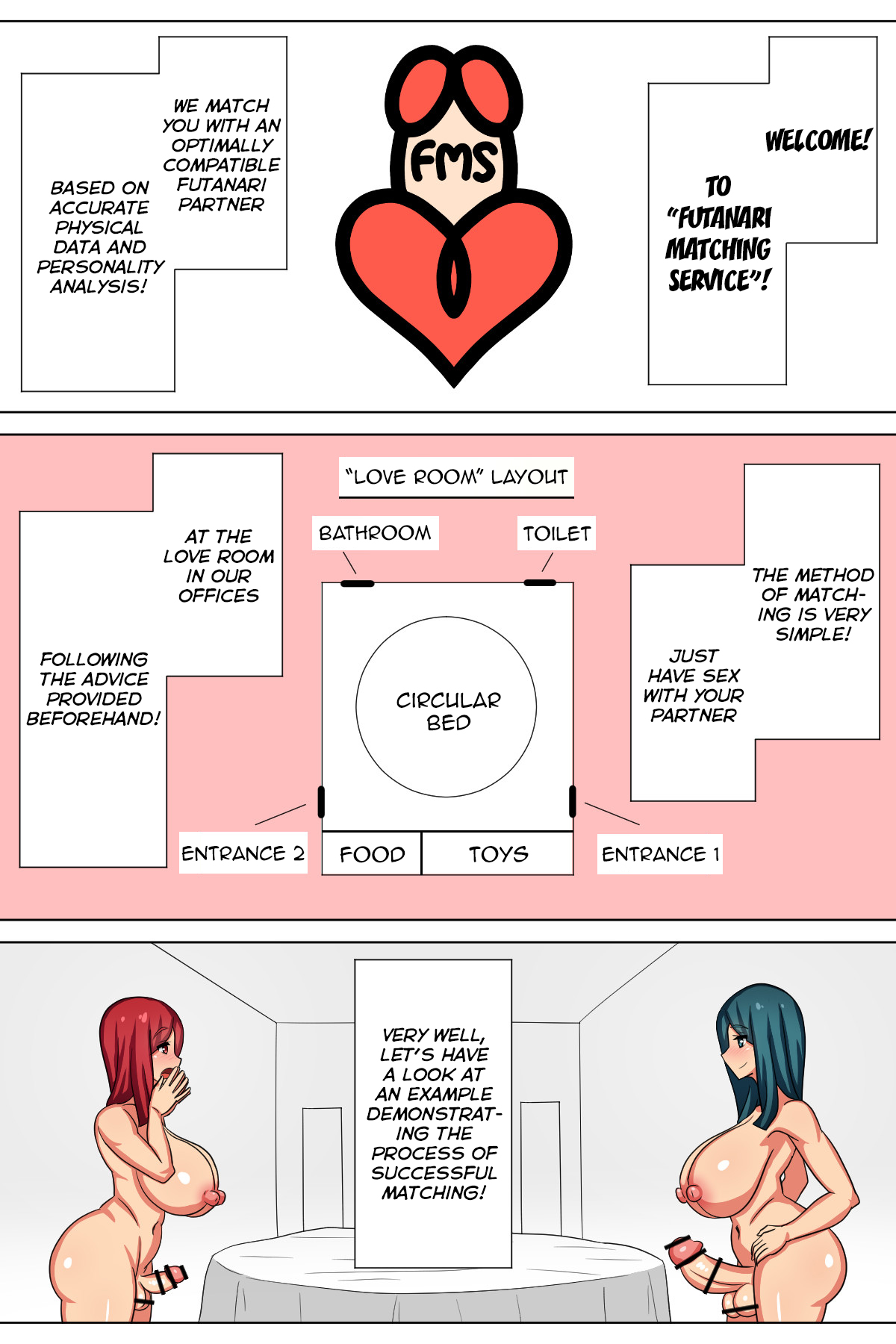 Futanari Matching Service 3 page 2 full