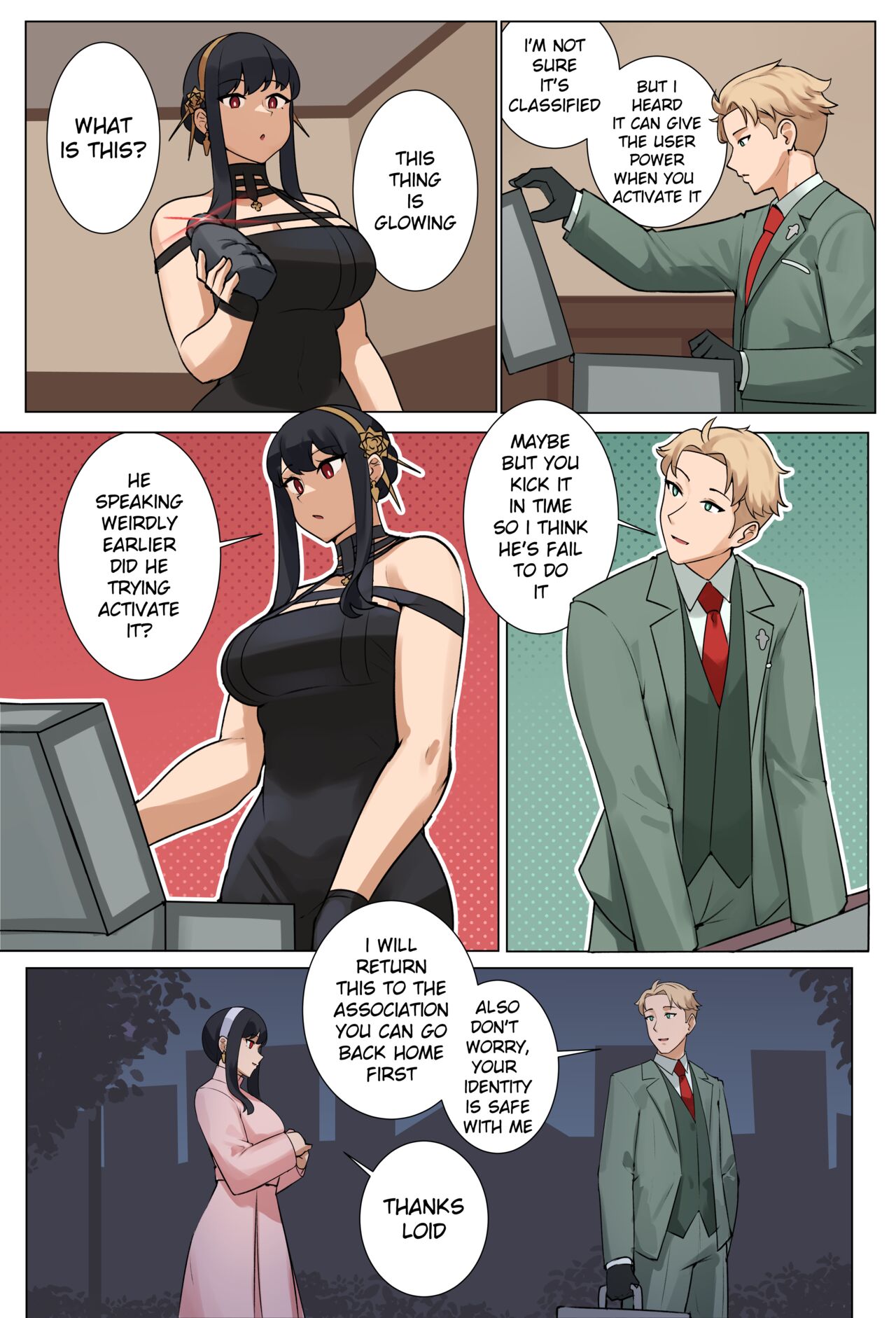 Yor Comic page 4 full