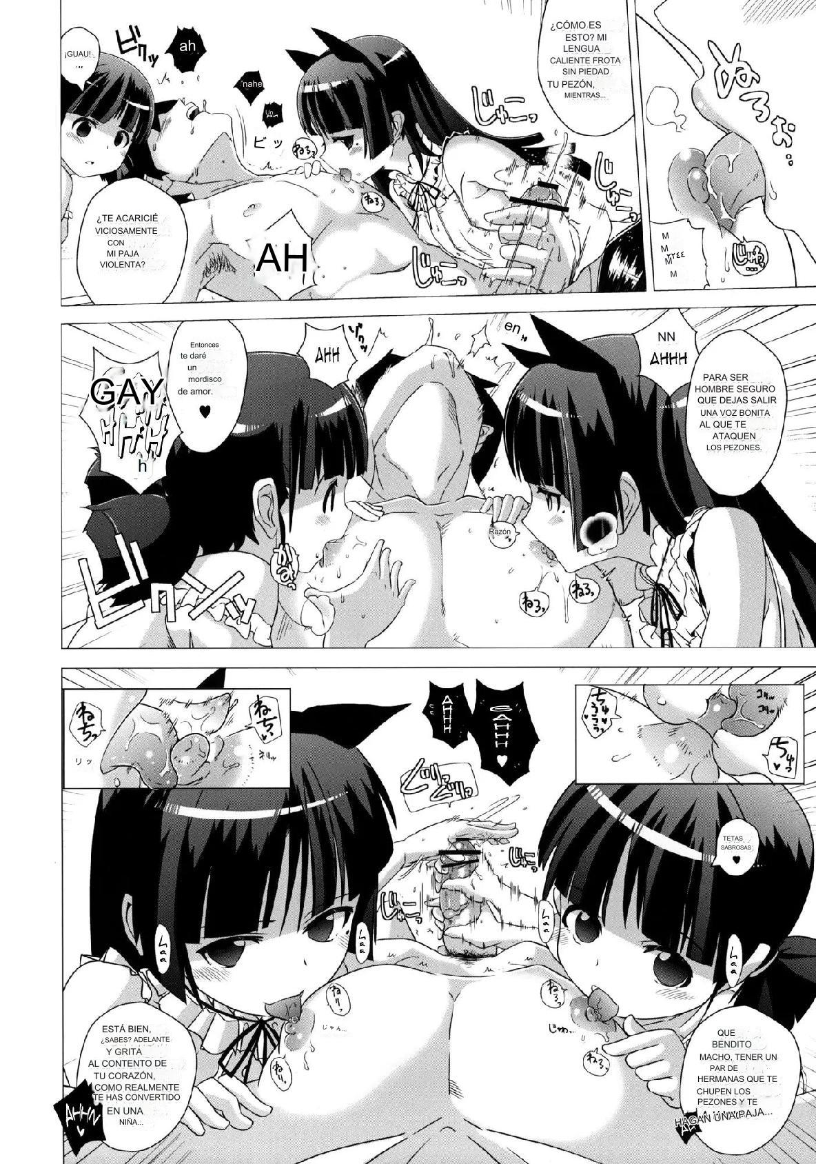 Kuroneko-tei no Hidoku Yasashii Shimai | Las Hermanas Cruelmente Amables de la Finca Kuroneko page 5 full