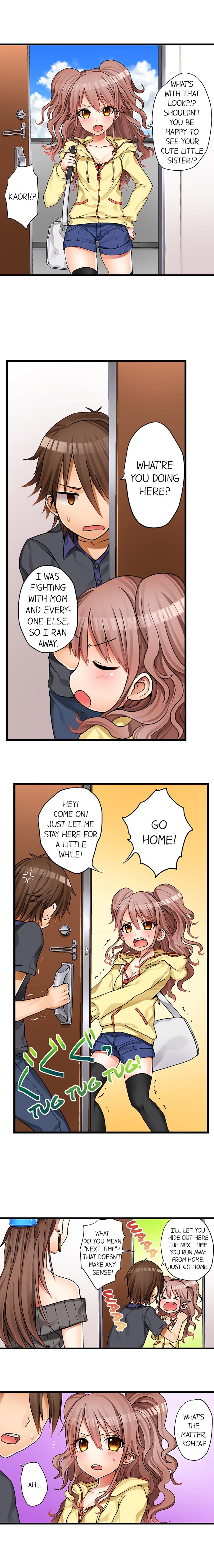 My First Time is with…. My Little Sister?! page 8 full