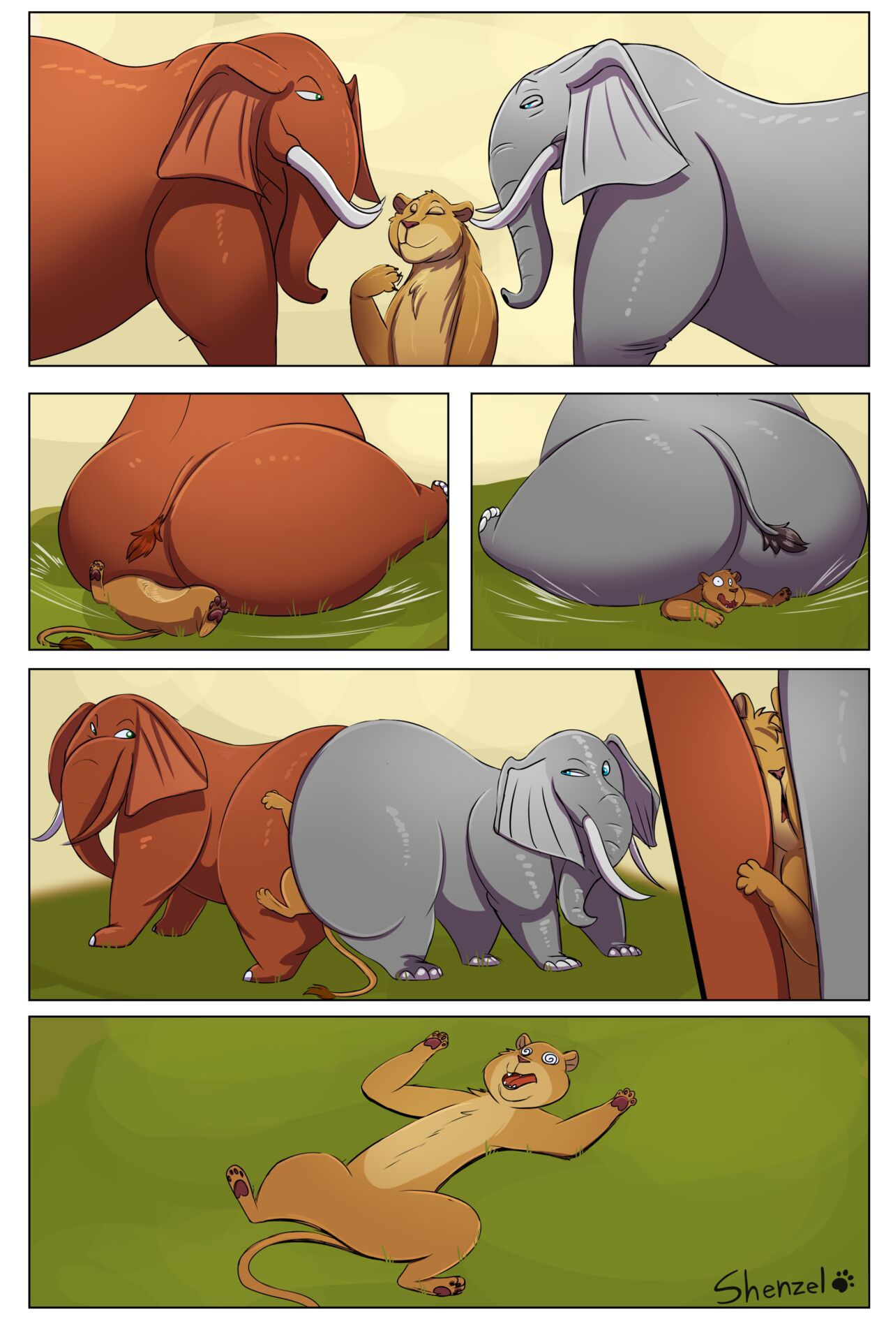 The Lion King Of Facesitting page 7 full