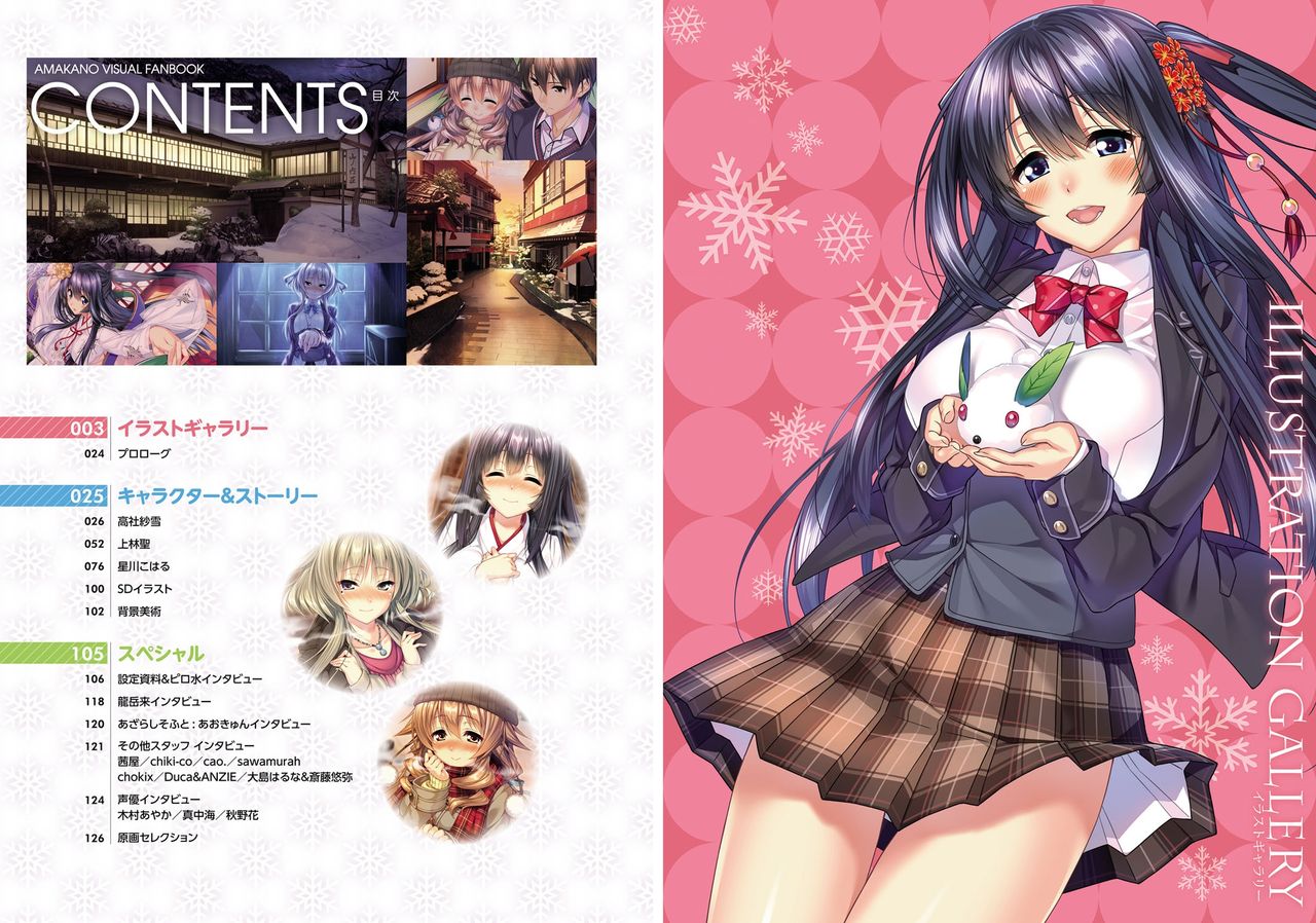 The Amakano Visual Fan Book page 2 full