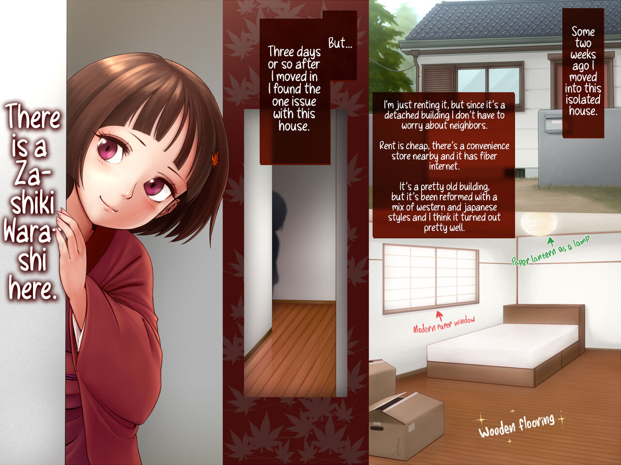 Himegoto Zashikiwarashi ~Bakunyuu Oppai Zashikiwarashi to Nakadashi Himegoto Seikatsu~ page 3 full