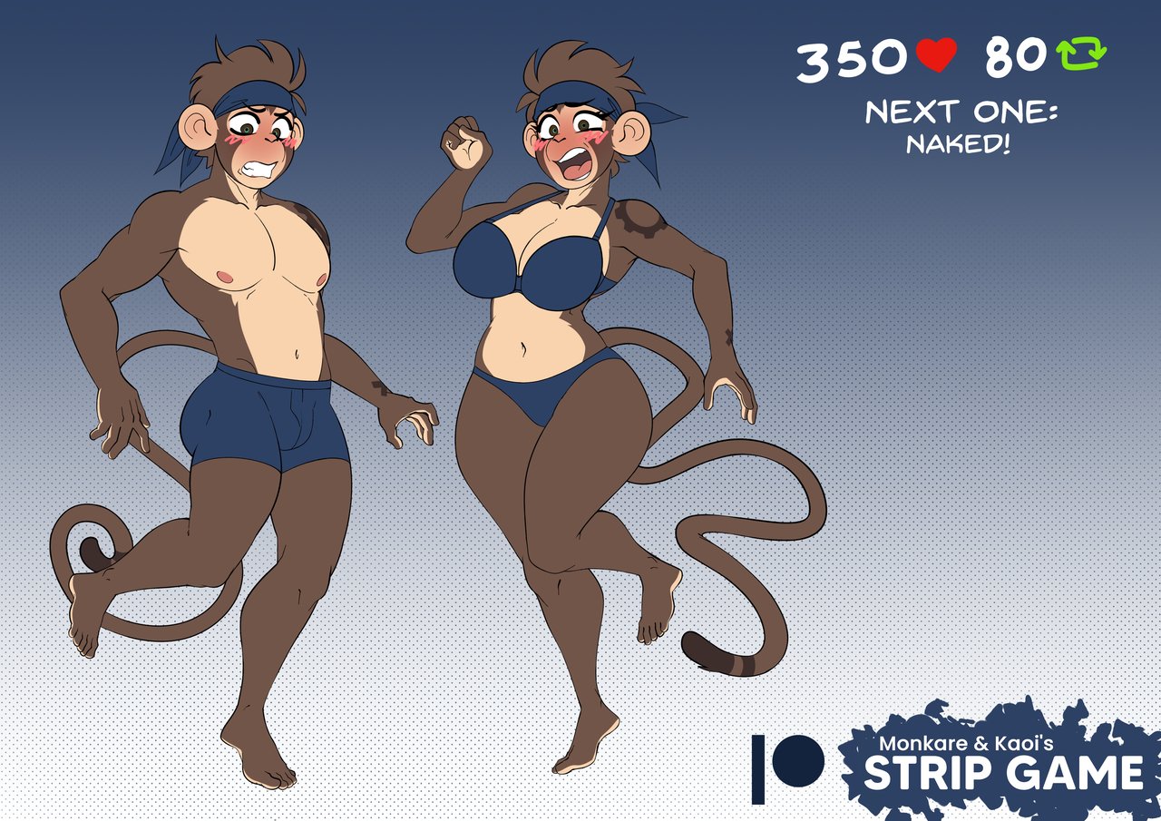 Monkare &amp; Kaoi's Stripgame page 2 full