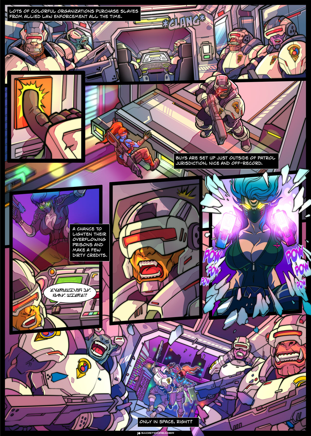 Yuki: Fear and Loathing in Asmodaeva, Issue #2 page 5 full
