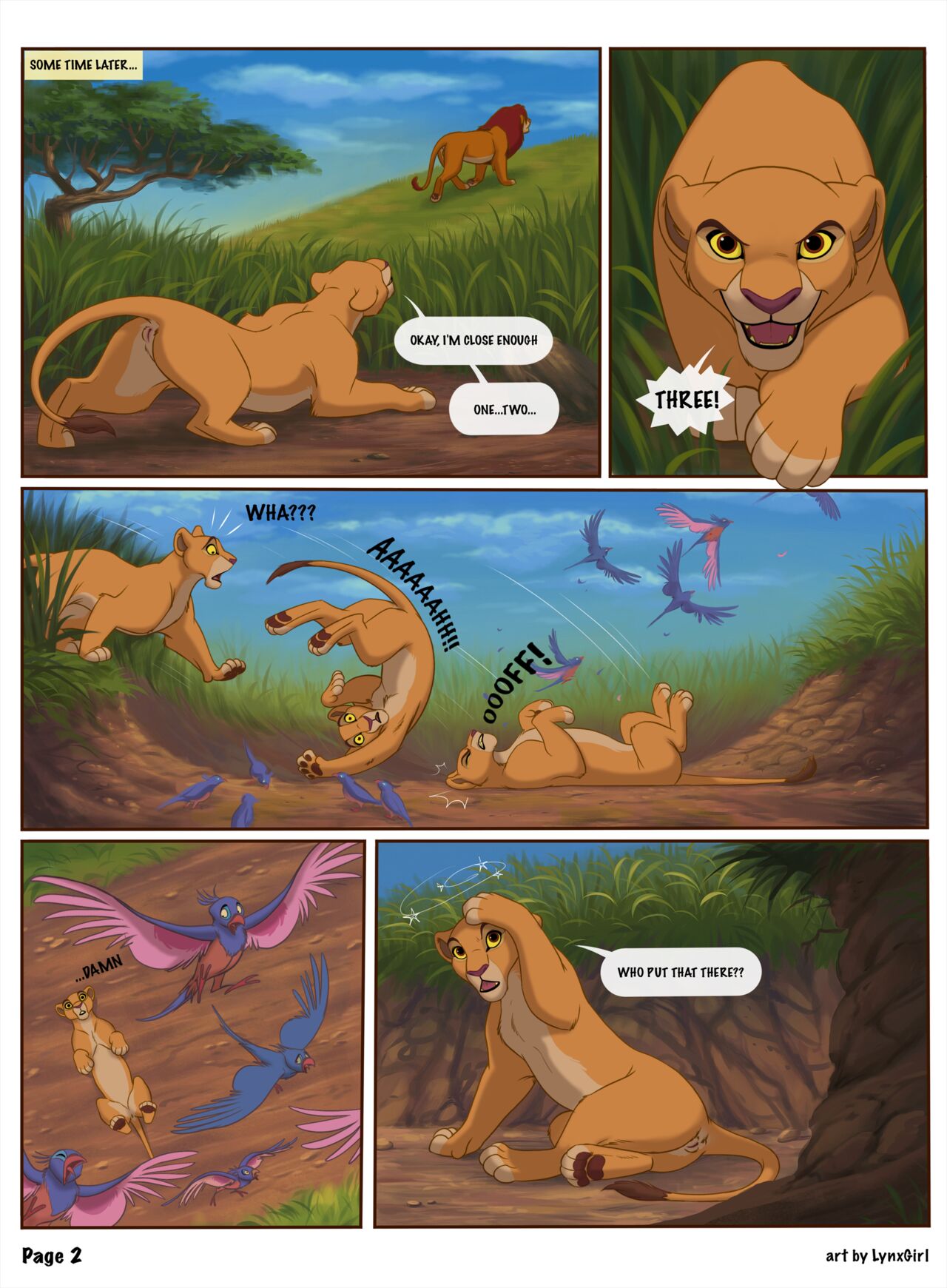 Unnamed Lion King Comic page 2 full