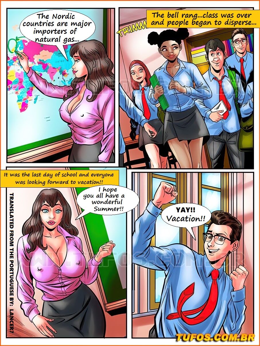 O Nerd Comedor #5 - My Teacher With The Big Blue Eyes page 5 full