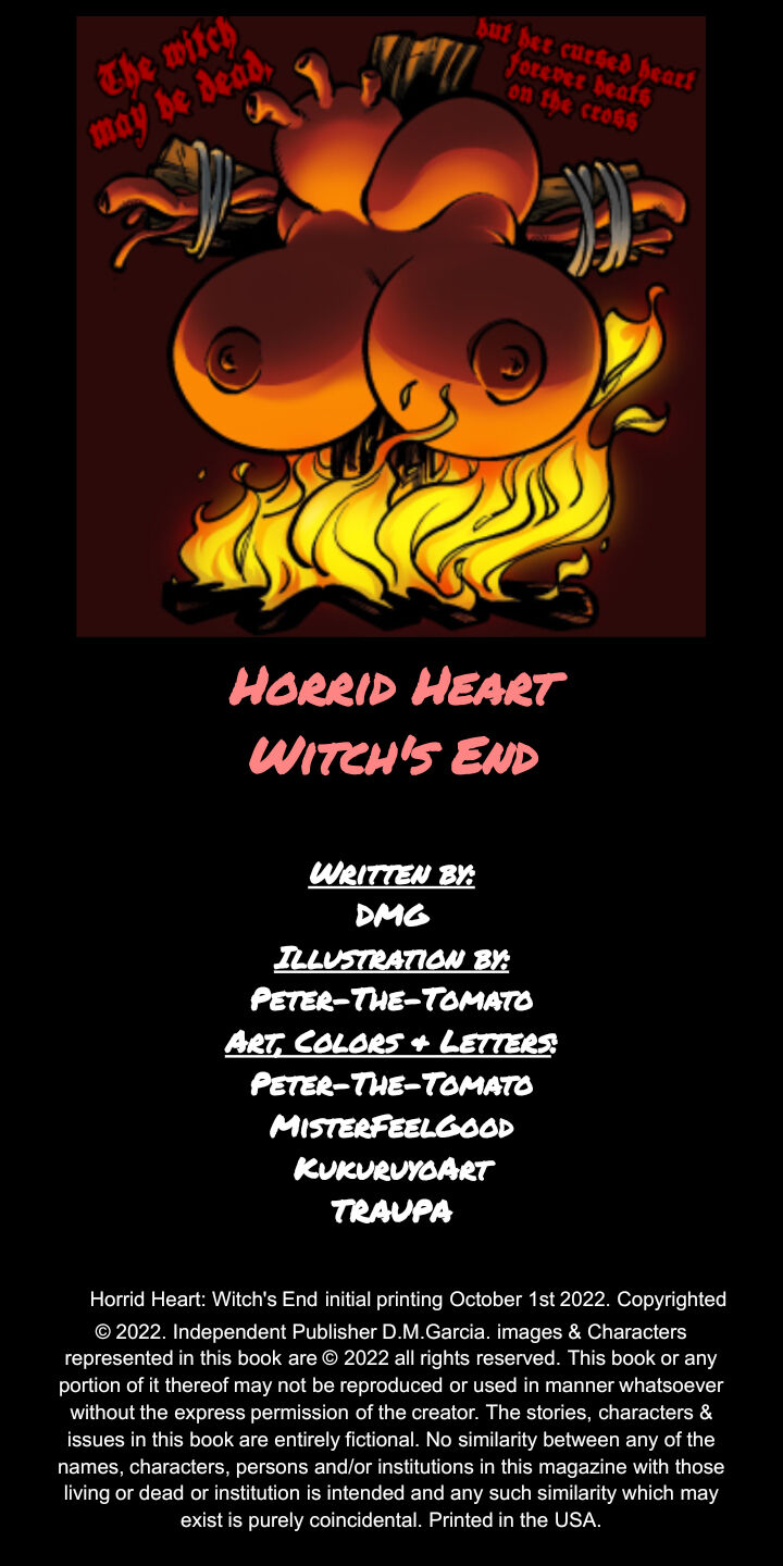 Horrid Heart Witch's End &amp; Bonus page 2 full