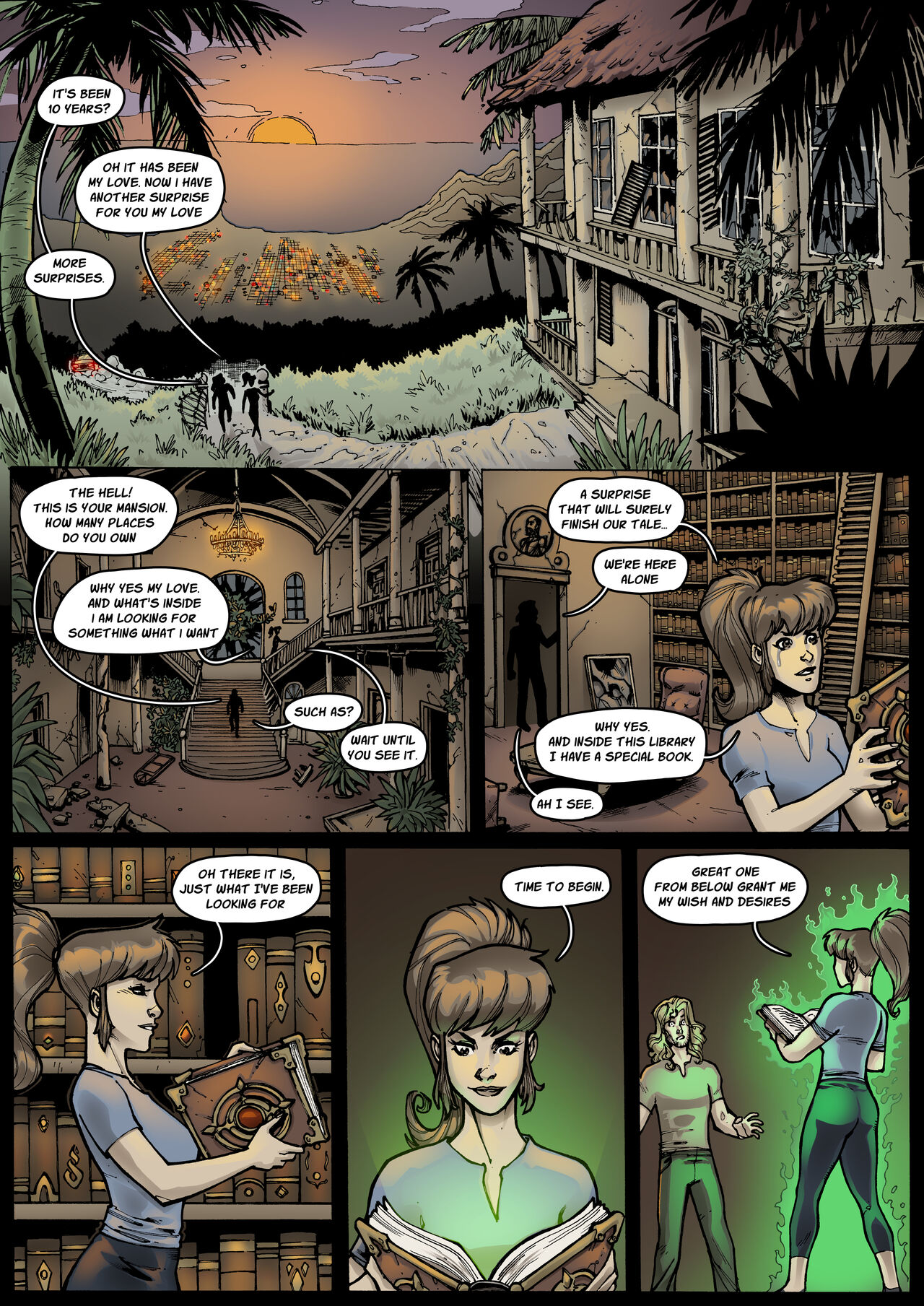 Horrid Heart Witch's End &amp; Bonus page 4 full