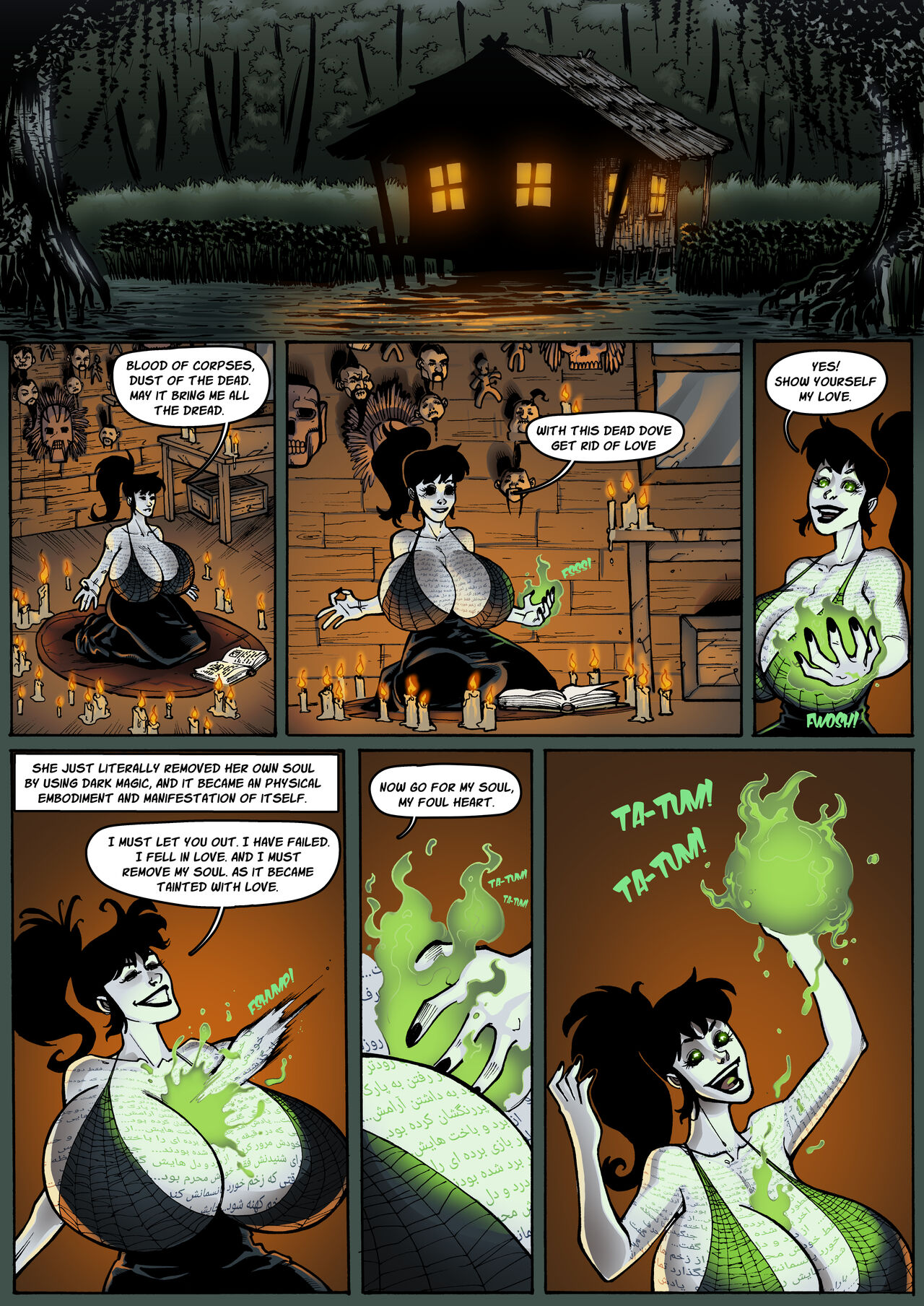 Horrid Heart Witch's End &amp; Bonus page 6 full