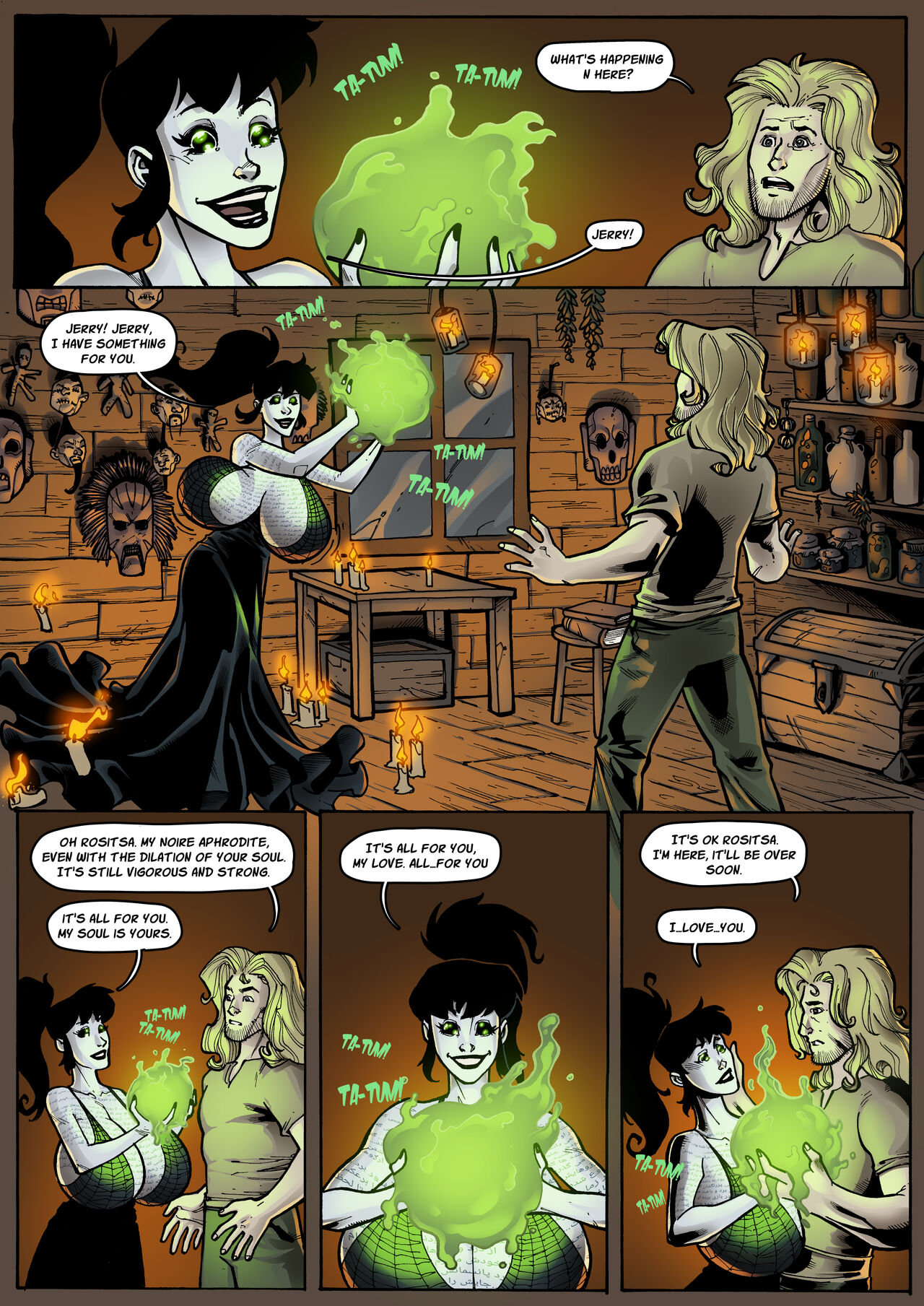 Horrid Heart Witch's End &amp; Bonus page 7 full