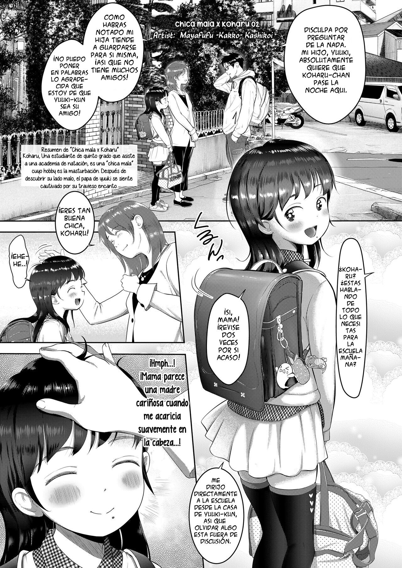 Motto Waruiko x Koharu 02 | Chica Mala x Koharu 02 page 1 full