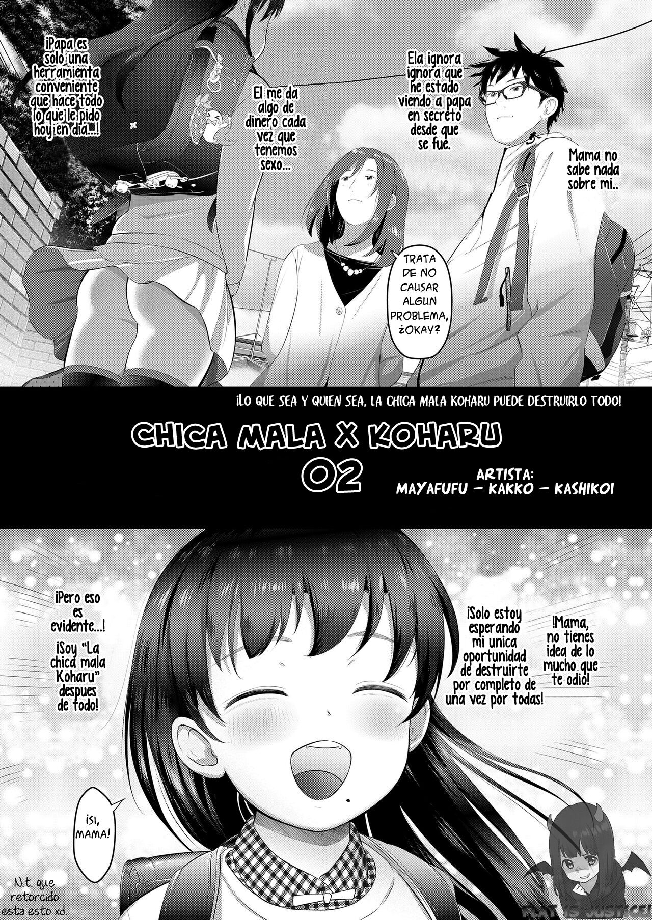 Motto Waruiko x Koharu 02 | Chica Mala x Koharu 02 page 5 full
