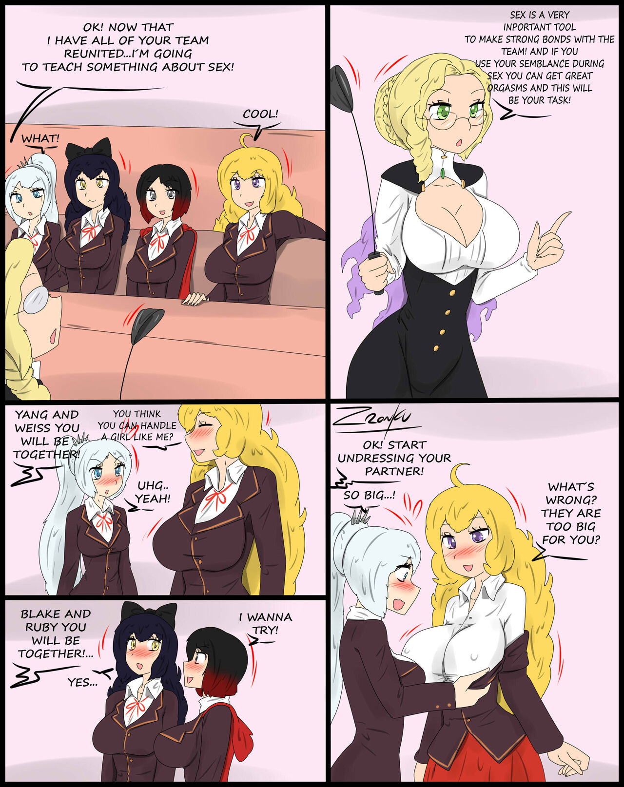 Sexy Semblance Class page 1 full