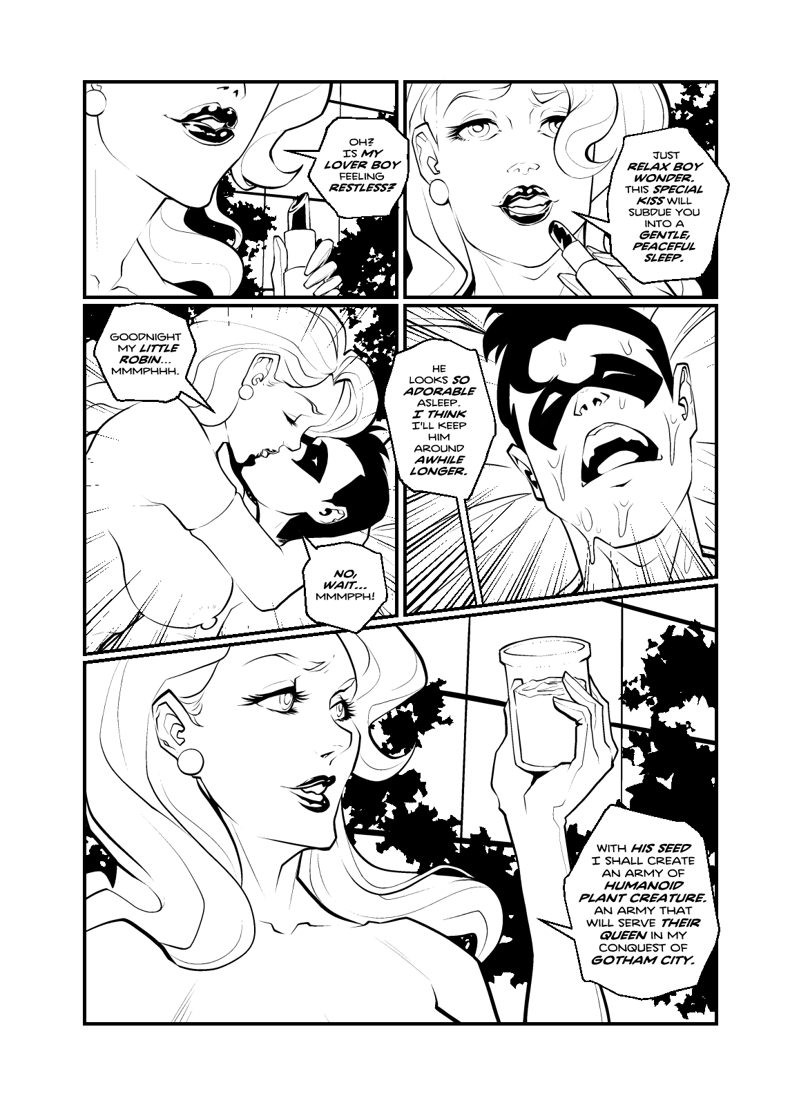 Robin and Poison Ivy page 9 full