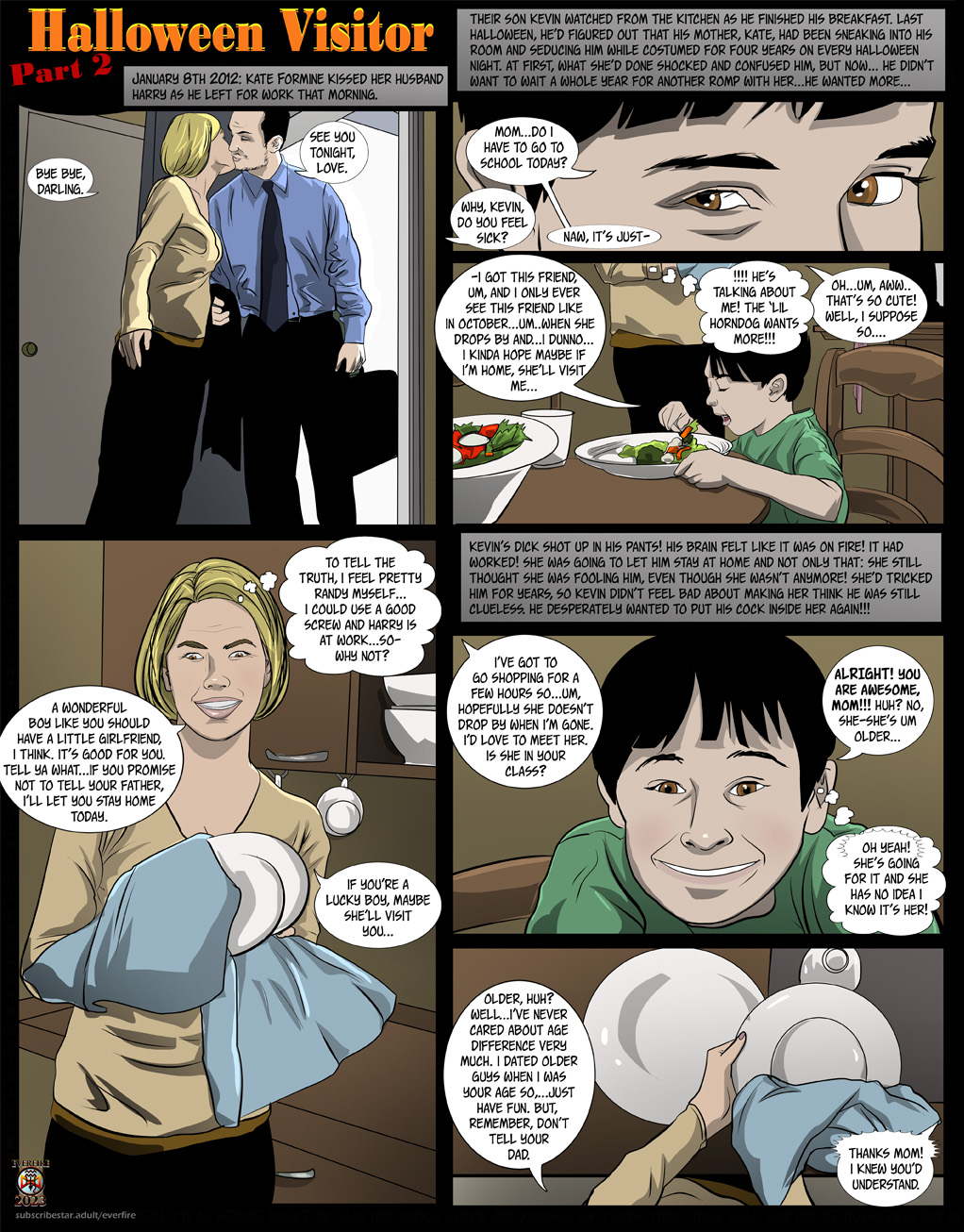 Halloween Visitor 2 page 1 full