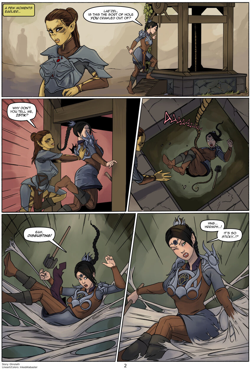 shadowheart captured by ettercaps page 2 full