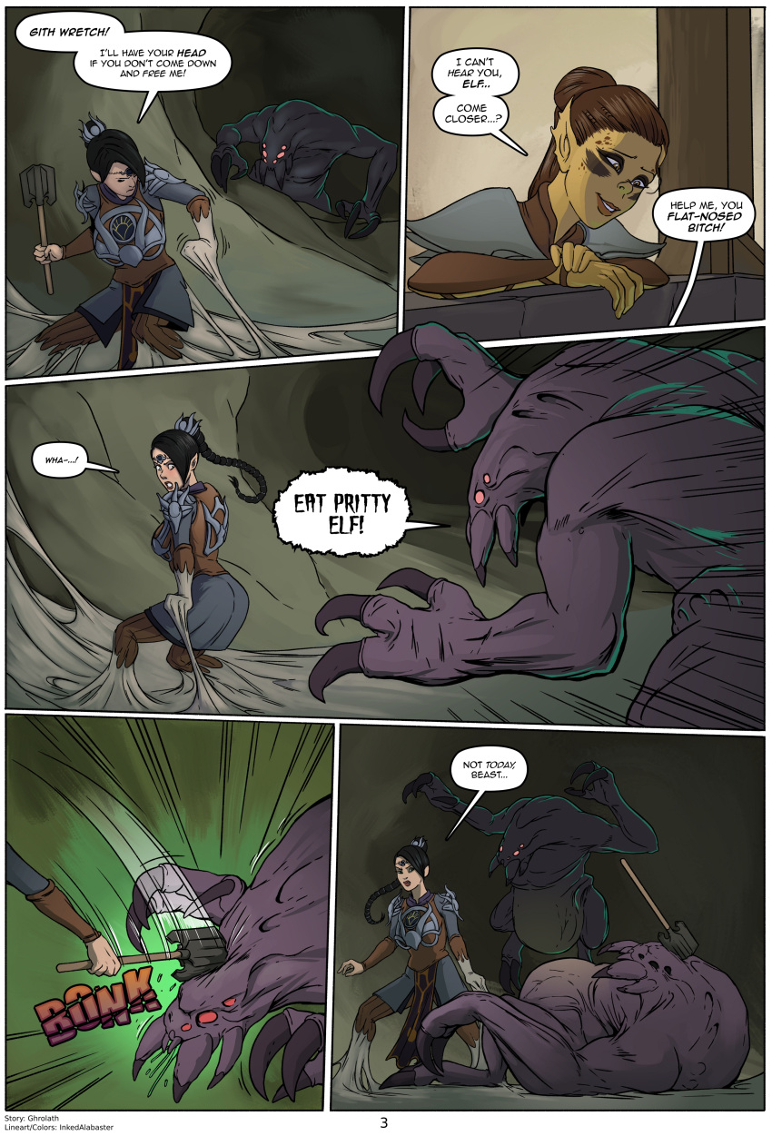 shadowheart captured by ettercaps page 3 full