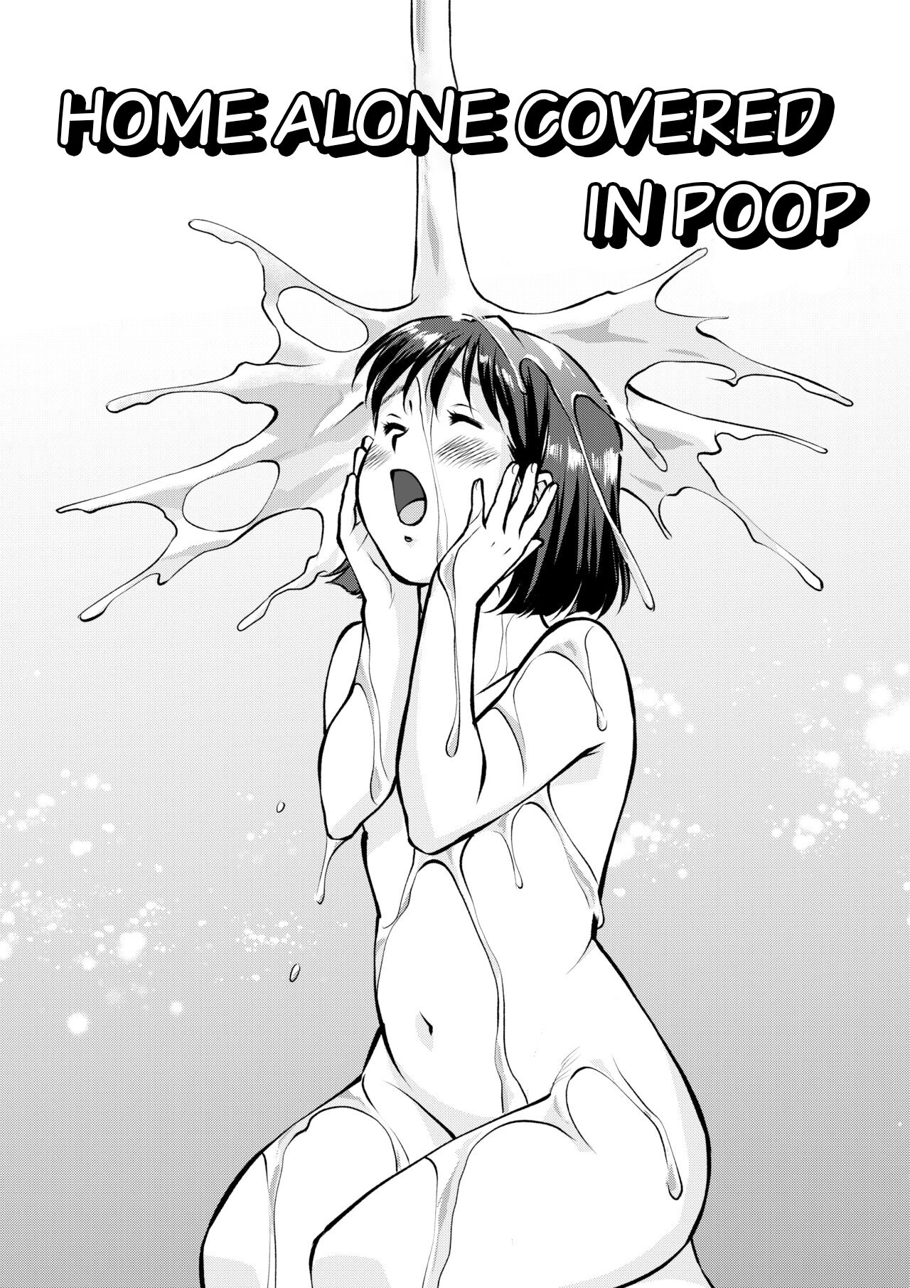 Unko Mamire de Orusuban | Home Alone Covered in Poop page 1 full