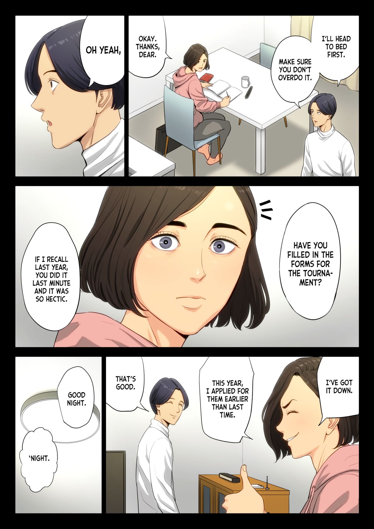 Juudoubu Komon no Onna Kyoushi ga Tsumihoroboshi no Tame ni Buin-tachi ni Mawasareru Hanashi. page 8 full