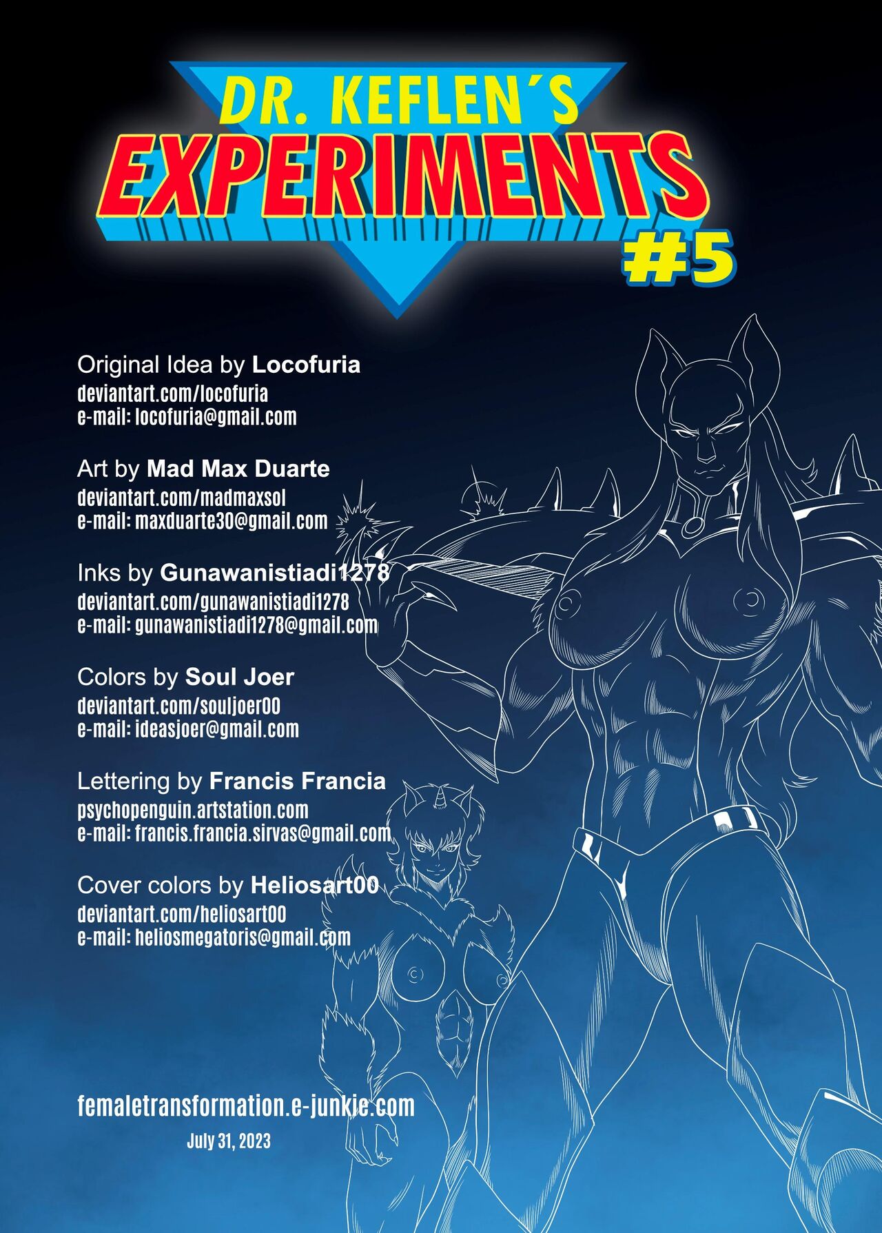 Dr Keflen's Experiment 5 page 3 full