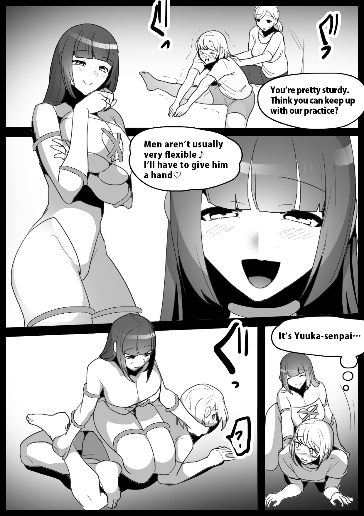 I Joined My Crush's Gymnastics Team and Became Their Punching Bag page 4 full