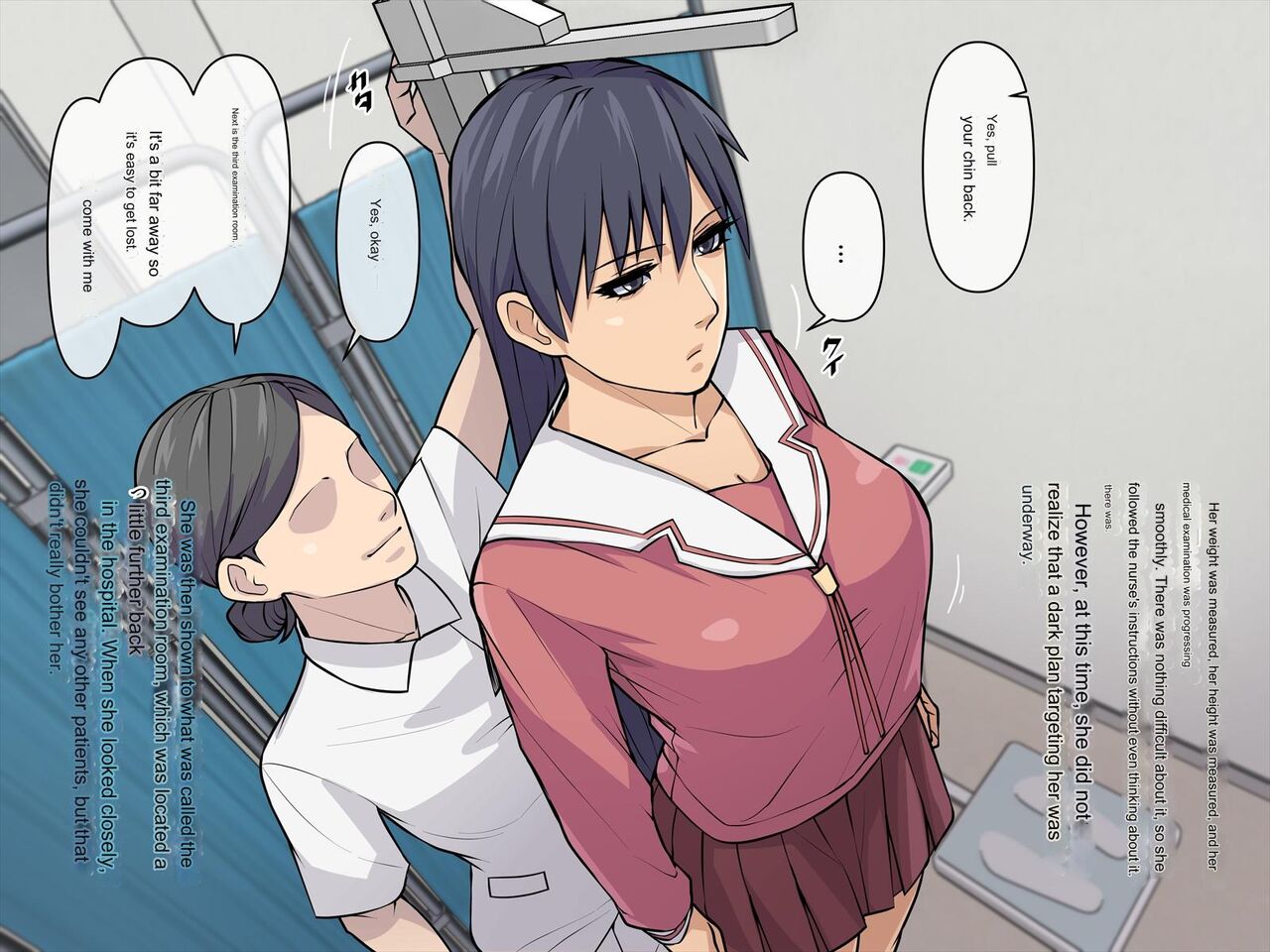 Azumanga Ngentot - Sakaki deceived by an unscrupulous hospital page 2 full