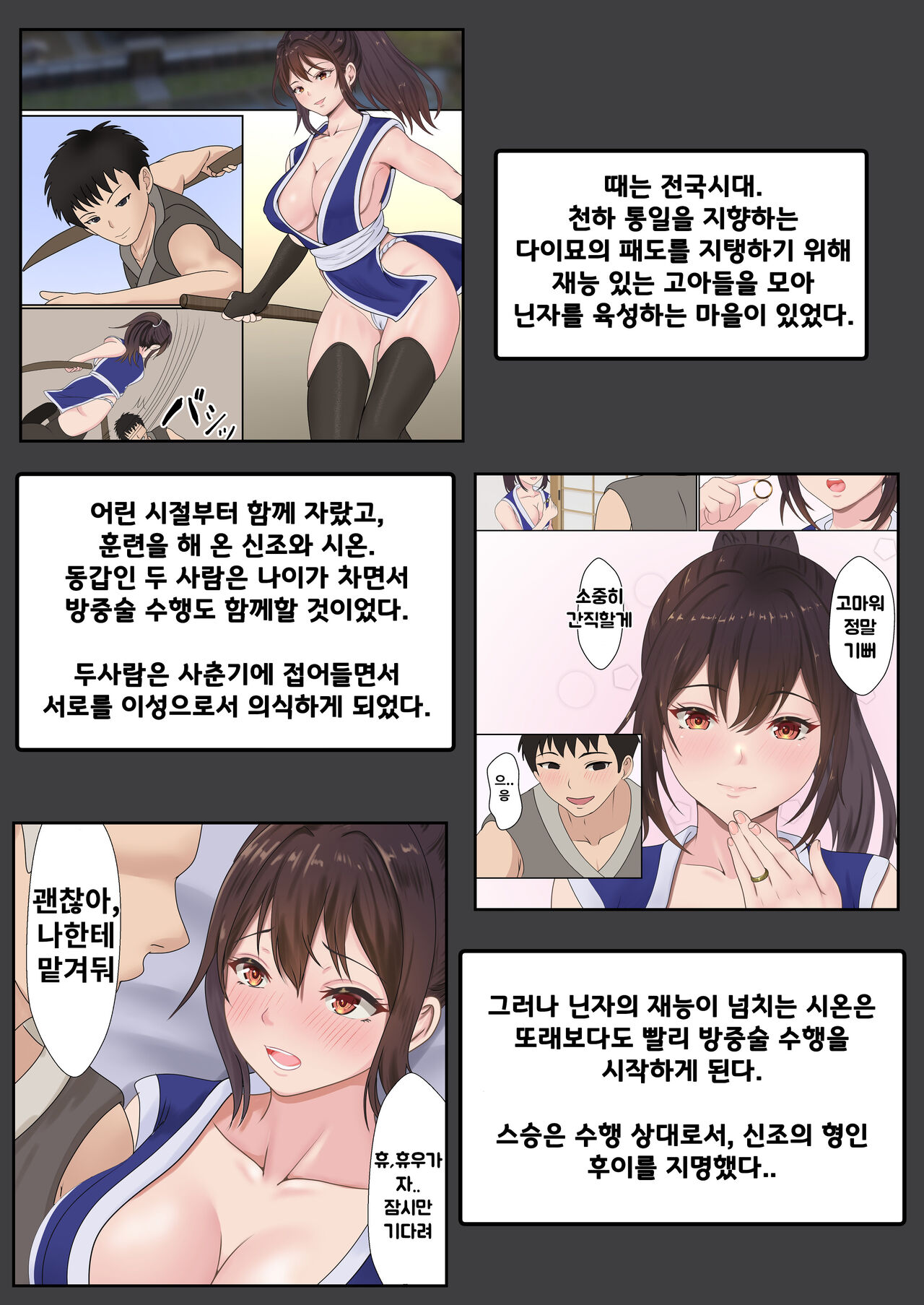 Kunoichi Seiyu Anma Chiryou | 쿠노이치 정유안 마수행 page 2 full