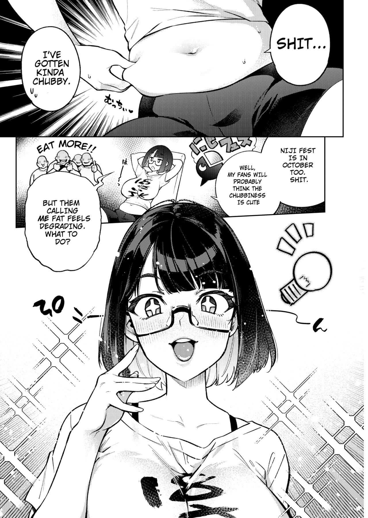 Muchimuchi JK to SEX Diet, Suru?  | Chubby JK tries a SEX Diet? page 4 full