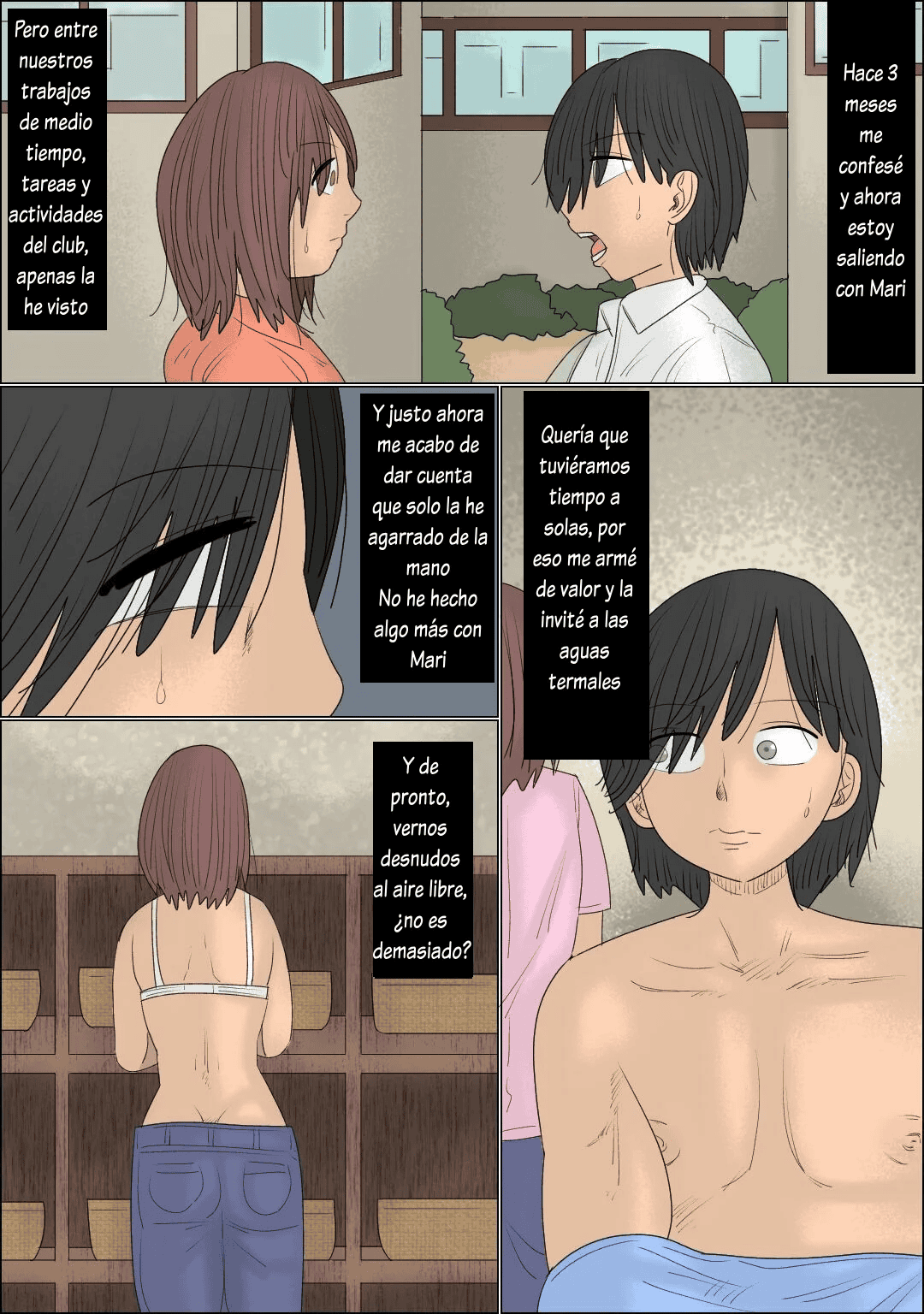 Kanojo no Mae de Yuna-tachi ni Osowareta Onsen Ryokou | Enfrente de ella, fui atacado por dos mujeres durante un viaje a las aguas termales page 3 full