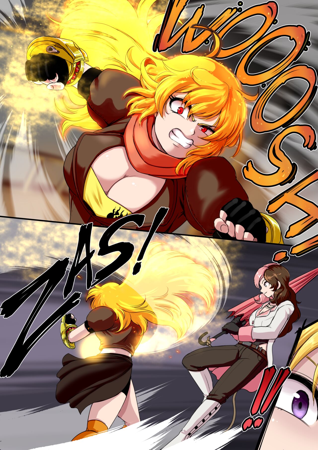 Yang Xiao Long VS Neo page 1 full