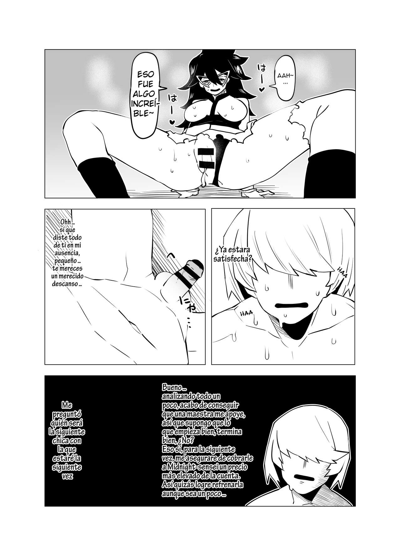 Teisou Gyakuten Butsu ~Midnight no Baai~ | Academia de Héroes &amp; una Moralidad Invertida 4: ~Caso Midnight~ page 10 full