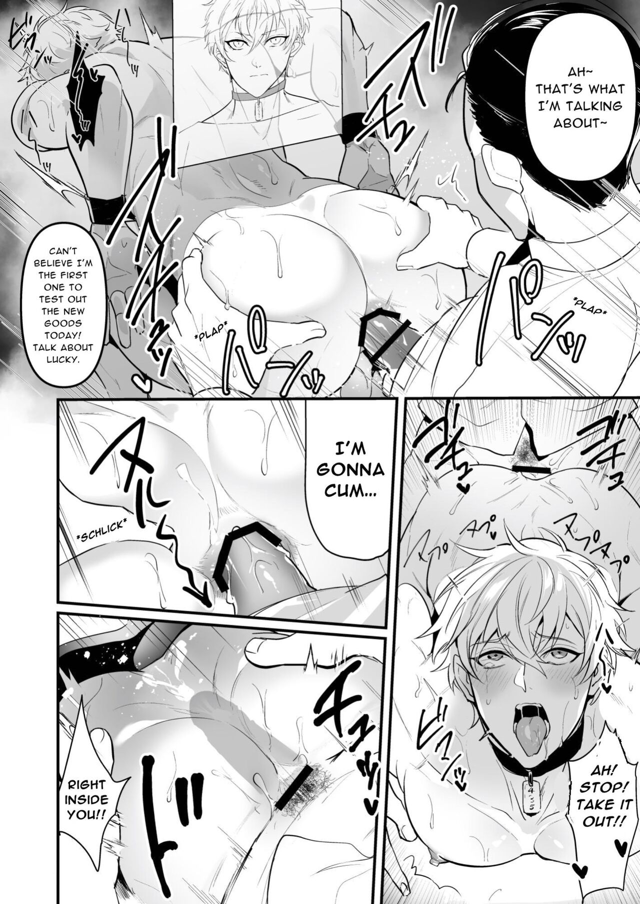 Seiteki Choubatsu Kabeshiri Seisouin Hen | Sexual Punishment ~Ass in the Wall Janitor~ page 10 full