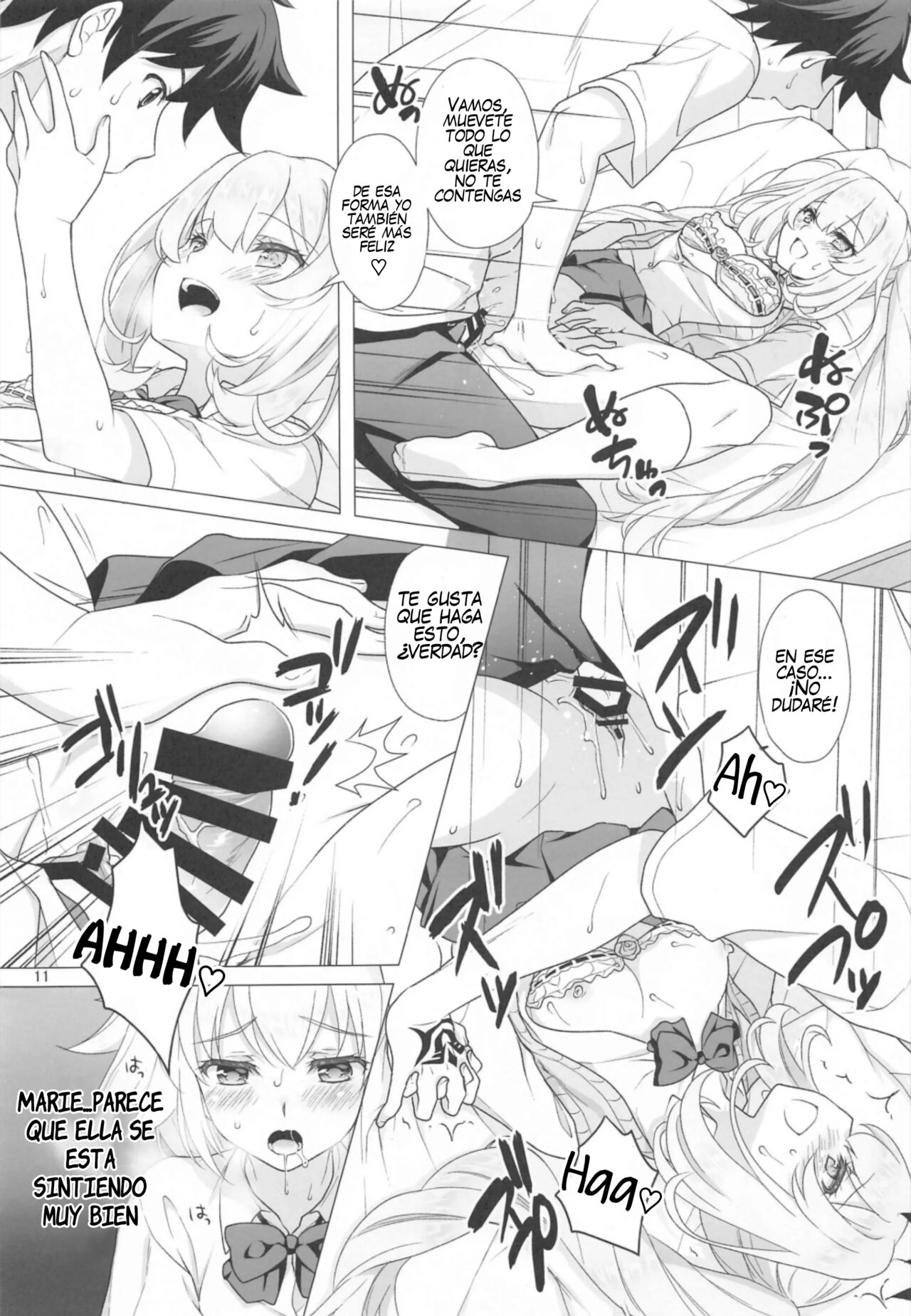 CHALDEA GIRLS COLLECTION Jeanne &amp; Marie Motto Seifuku H Shimakuru Hon page 10 full